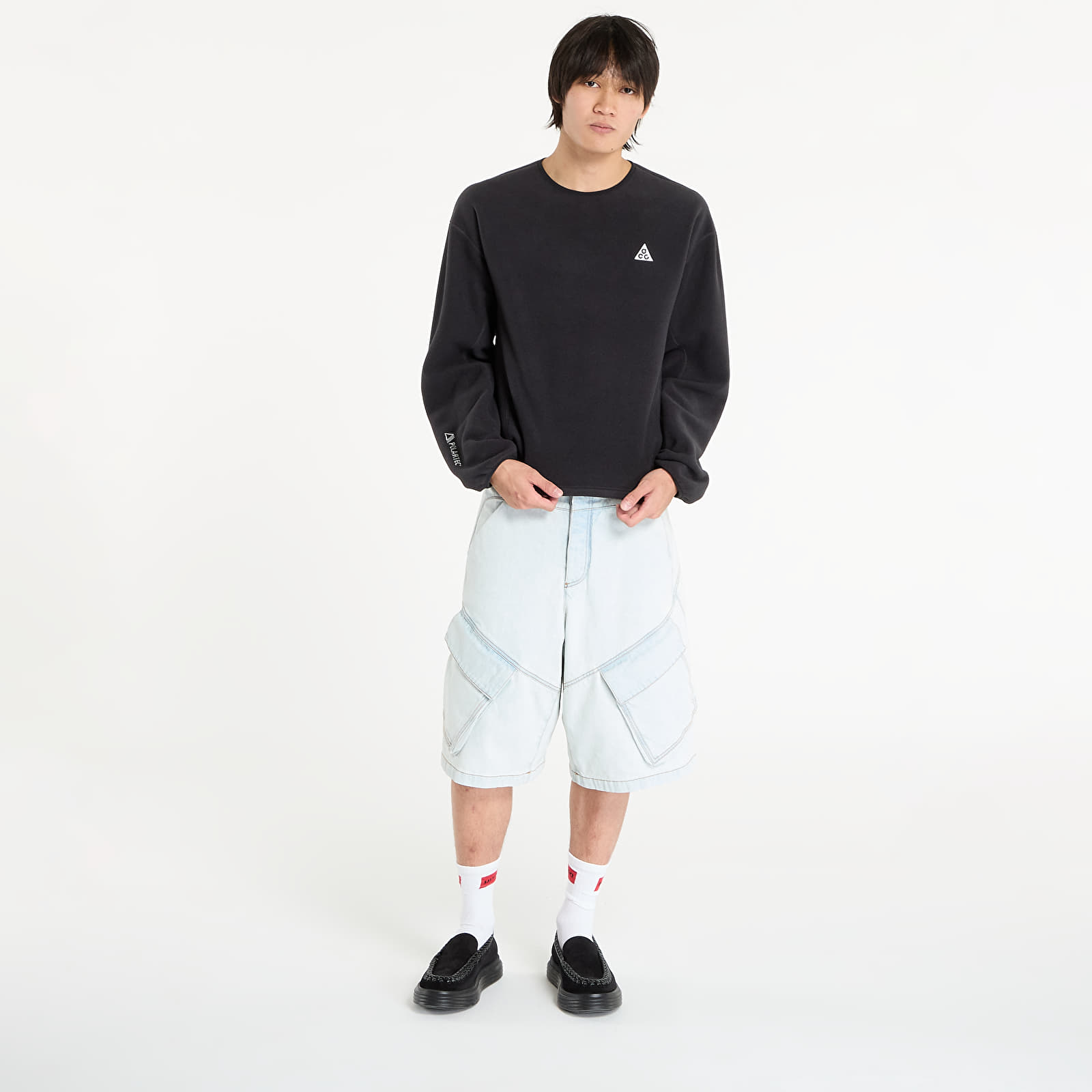 Суичърти Nike ACG "Wolf Tree" Crew Black/ Anthracite/ Summit White