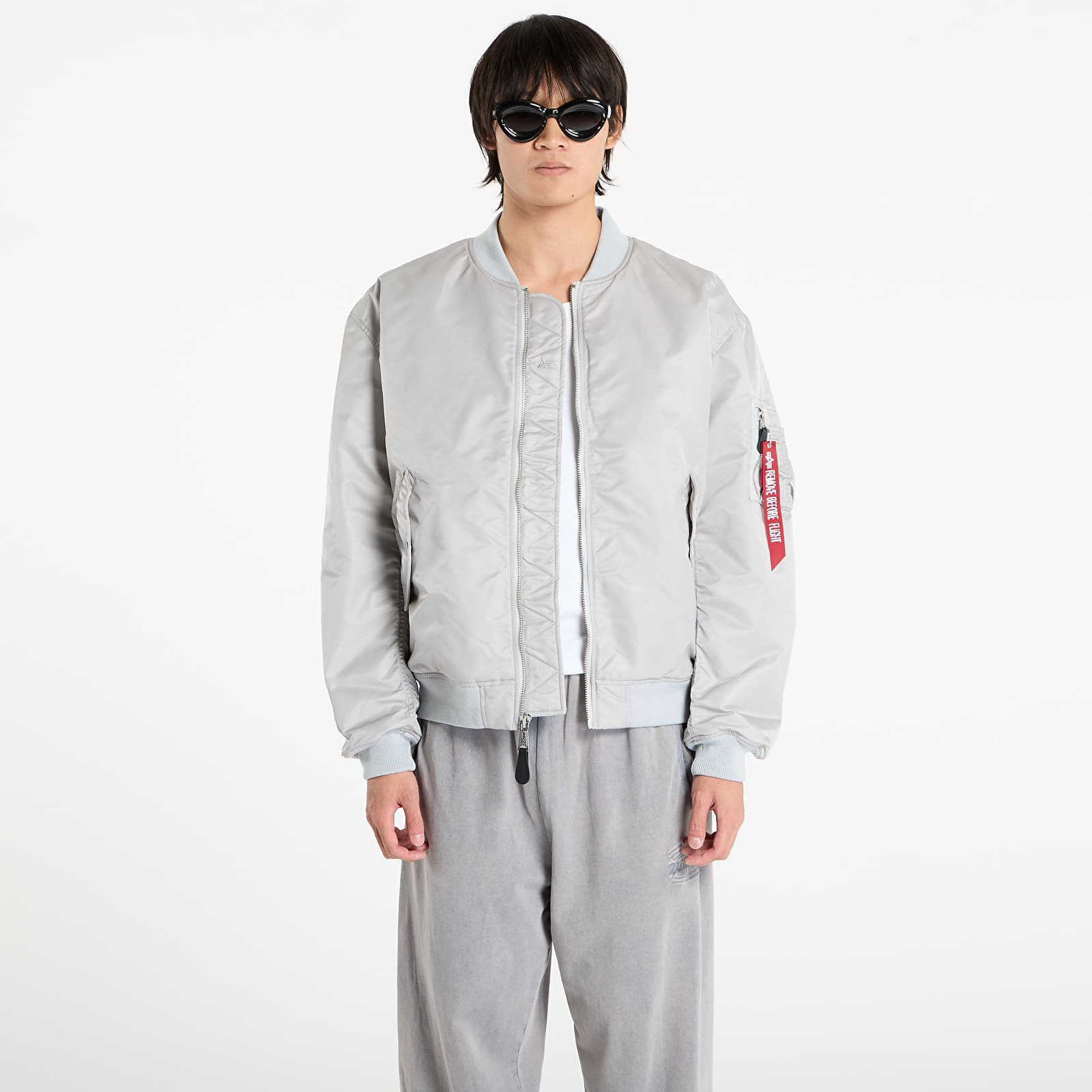 Bomber Alpha Industries MA-1 CS Bomber Jacket Pastel Grey M