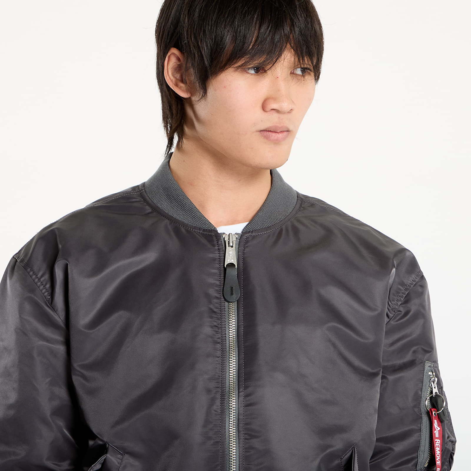 Bomber dzekik Alpha Industries MA-1 CS Bomber Jacket Vintage Grey