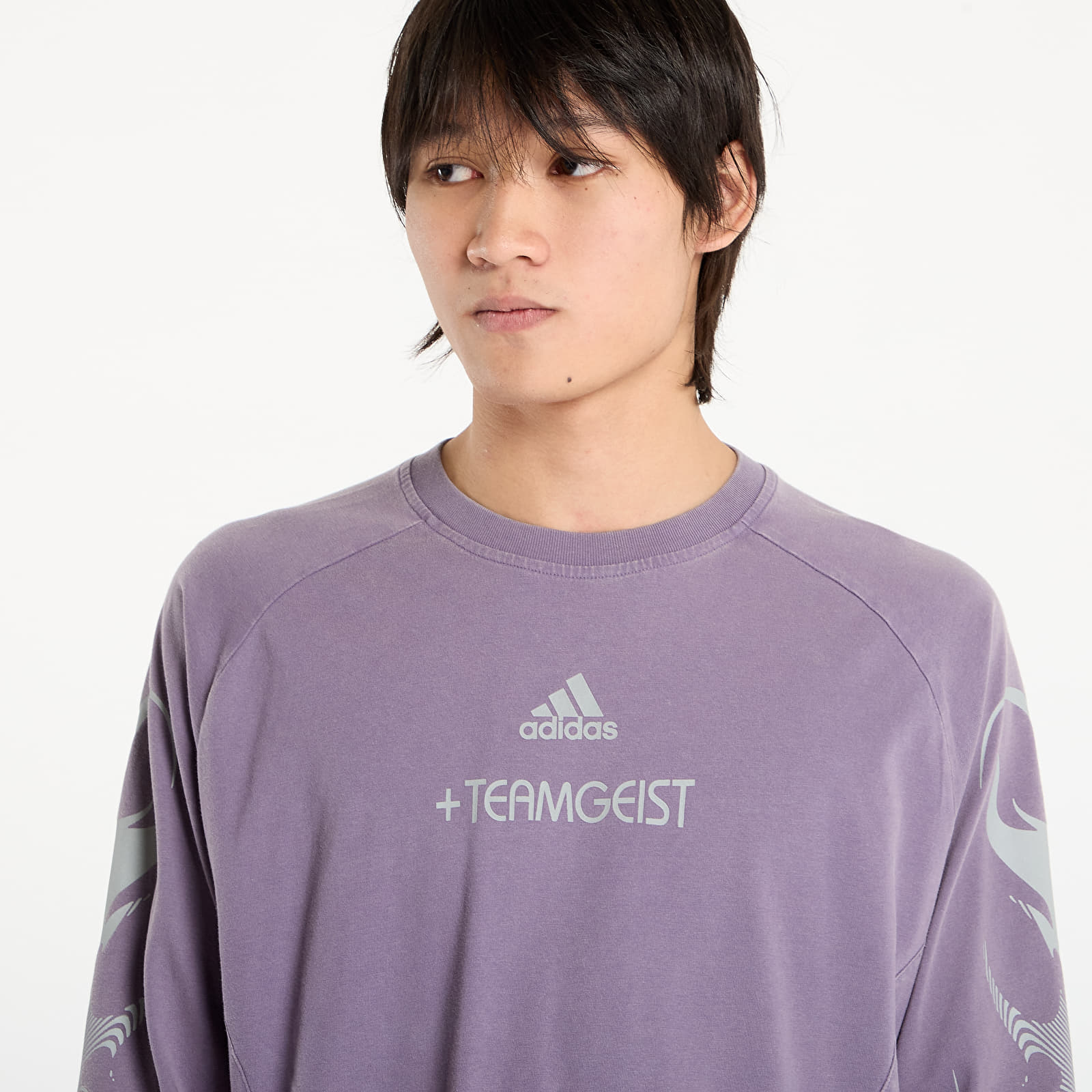 T-paidat adidas Adilenium Season 4 Teamgeist Graphic Long Sleeve T-Shirt Shadow Violet