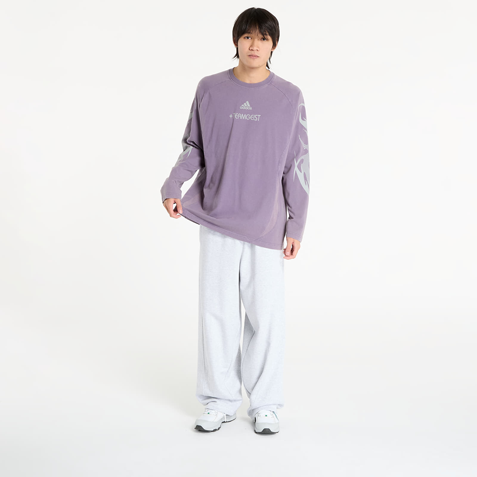 T-paidat adidas Adilenium Season 4 Teamgeist Graphic Long Sleeve T-Shirt Shadow Violet