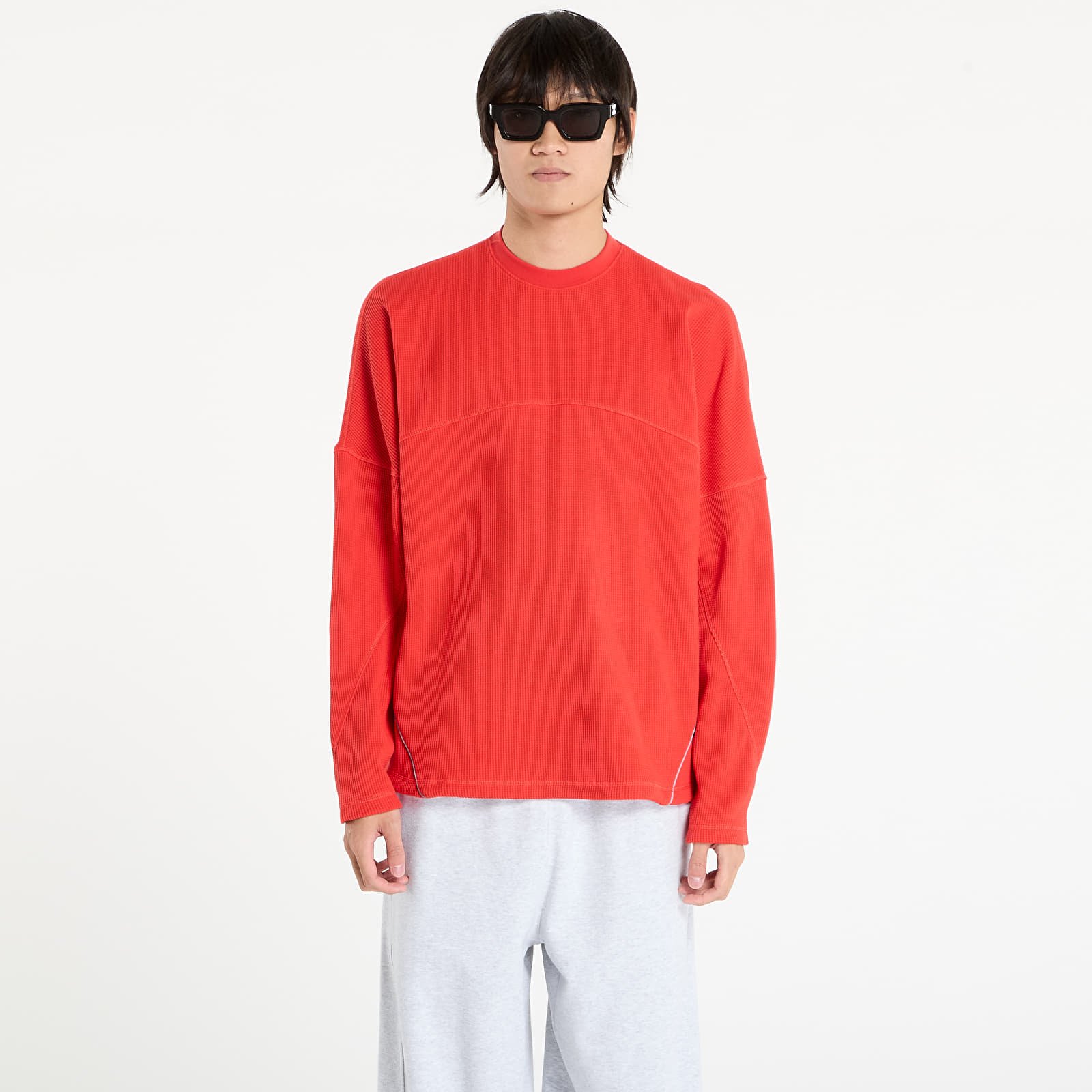 T-shirts adidas x OG LA La Cienega Sports Long-Sleeve Top UNISEX Semi Lucid Red