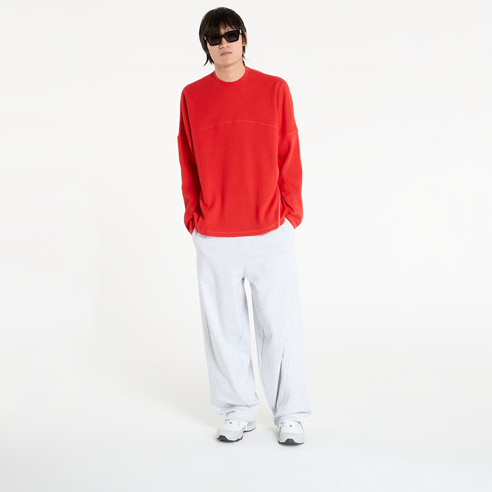 T-shirts adidas x OG LA La Cienega Sports Long-Sleeve Top UNISEX Semi Lucid Red