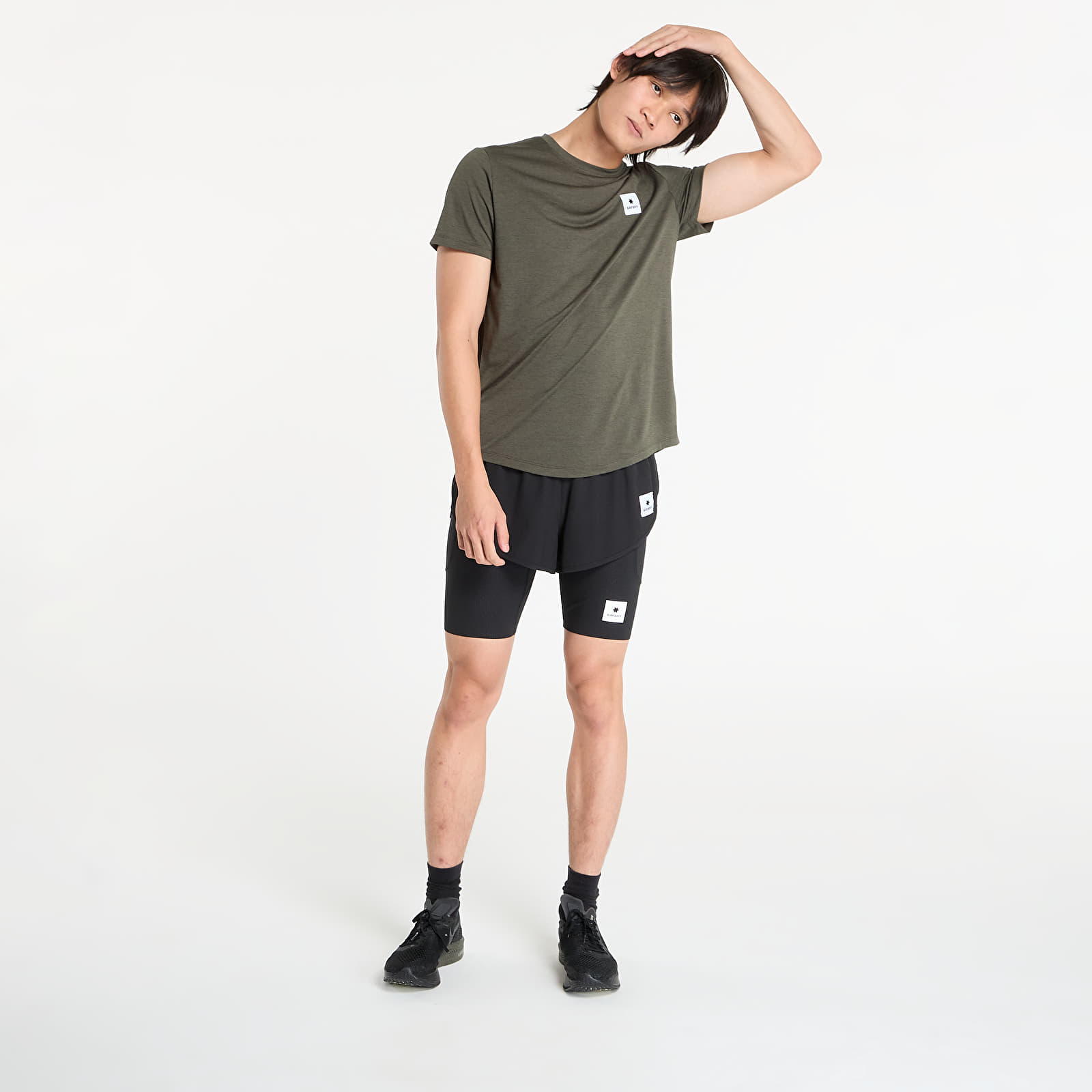 Къси панталони SAYSKY Combat+ Short Tights 9" Black