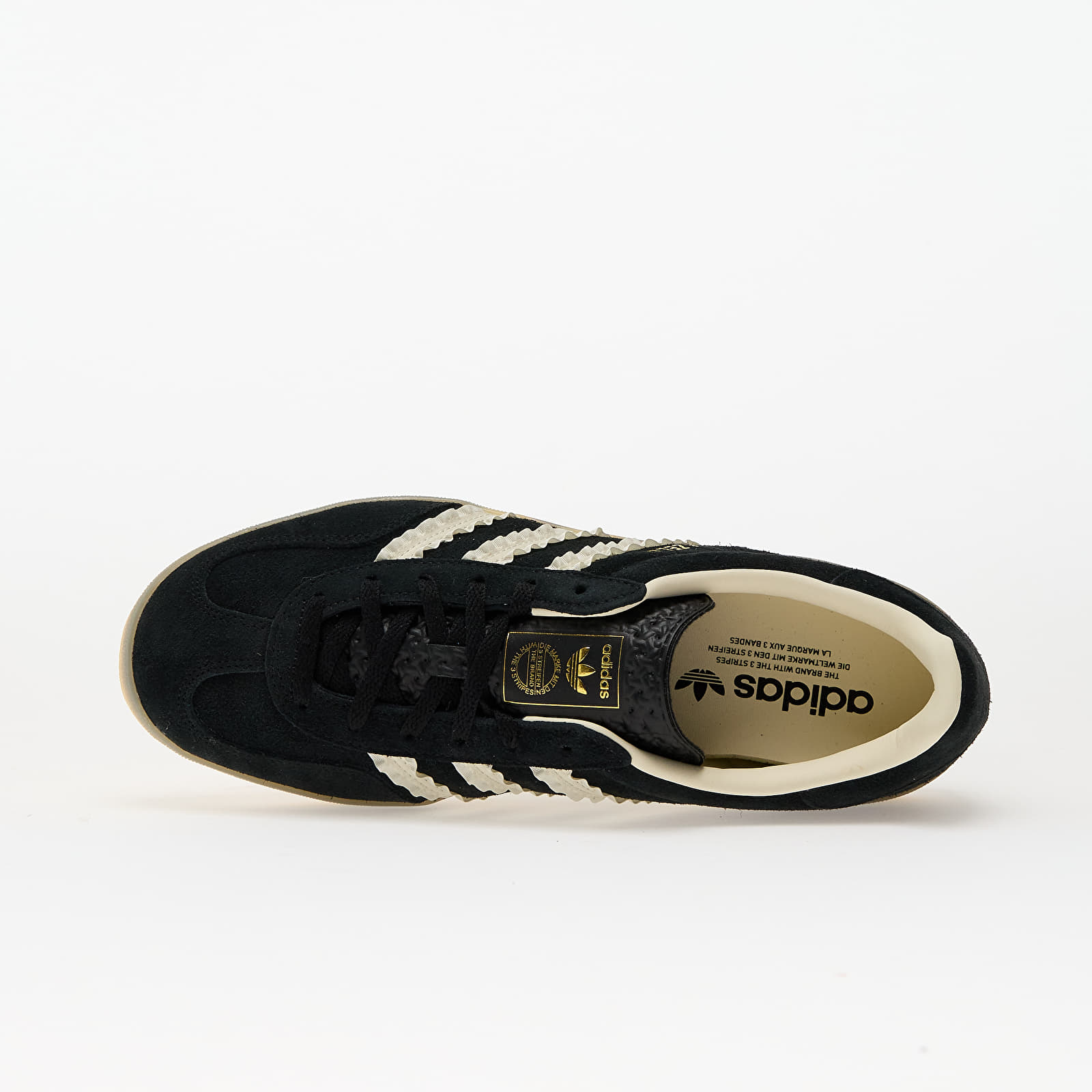 Дамски кецове и обувки adidas Gazelle Indoor W Core Black/ Crew White/ Gum