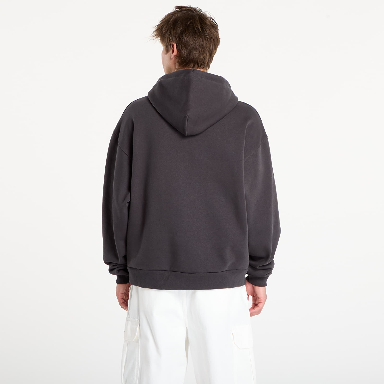 Férfi kapucnis pulcsik The North Face M Redbox Hoodie Obsidian