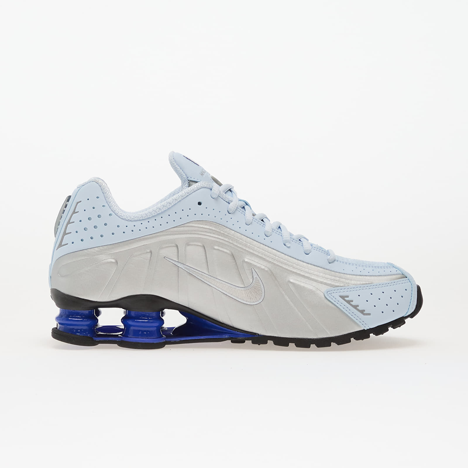 Damen Sneaker und Schuhe Nike Shox R4 Blue Tint/ Mtlc Silver-Racer Blue-Mtlc Silver-Black