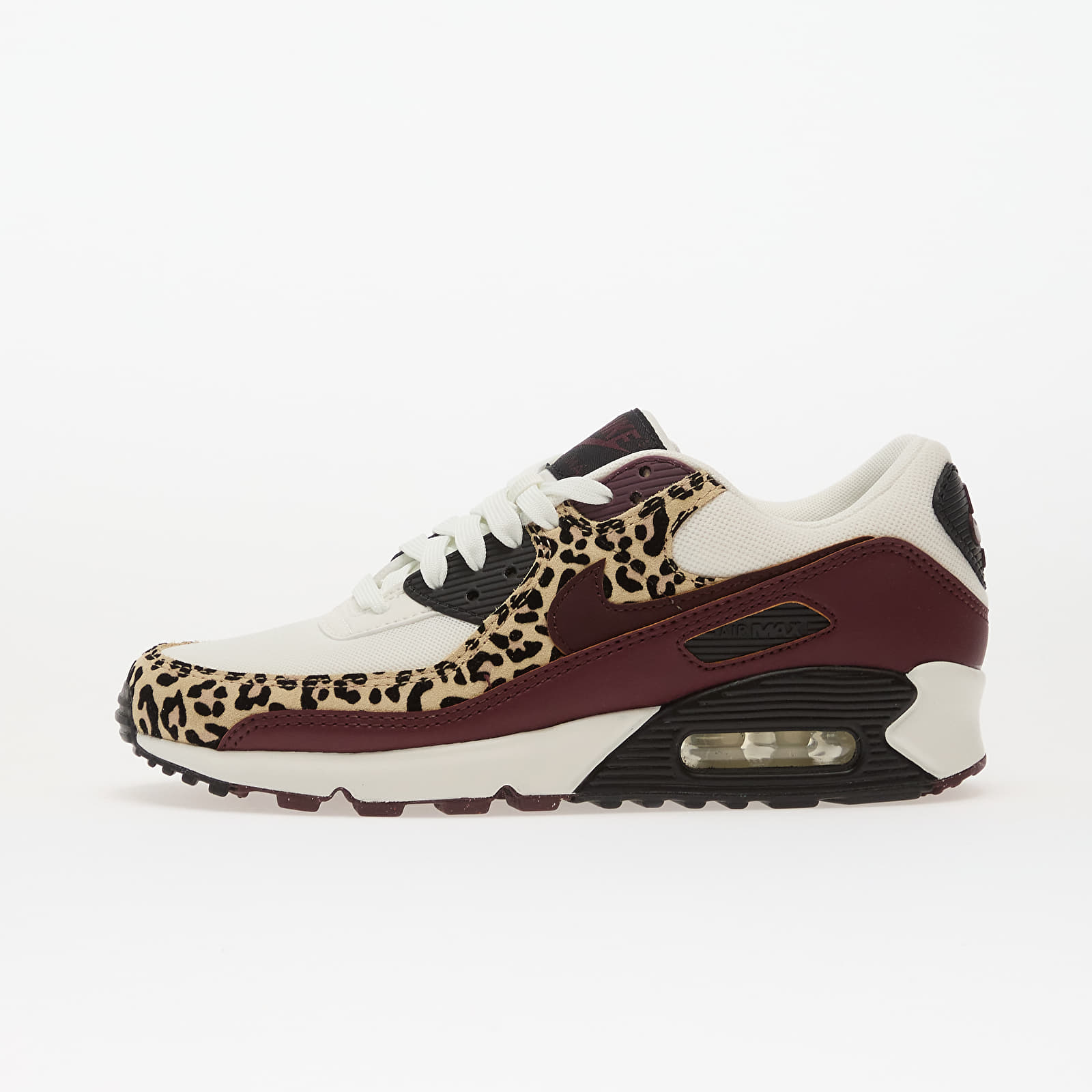 Women's shoes Nike Wmns Air Max 90 Sail/ Burgundy Crush-Black