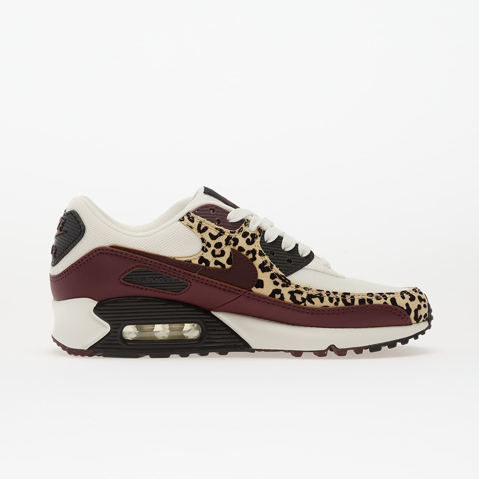 Women's shoes Nike Wmns Air Max 90 Sail/ Burgundy Crush-Black