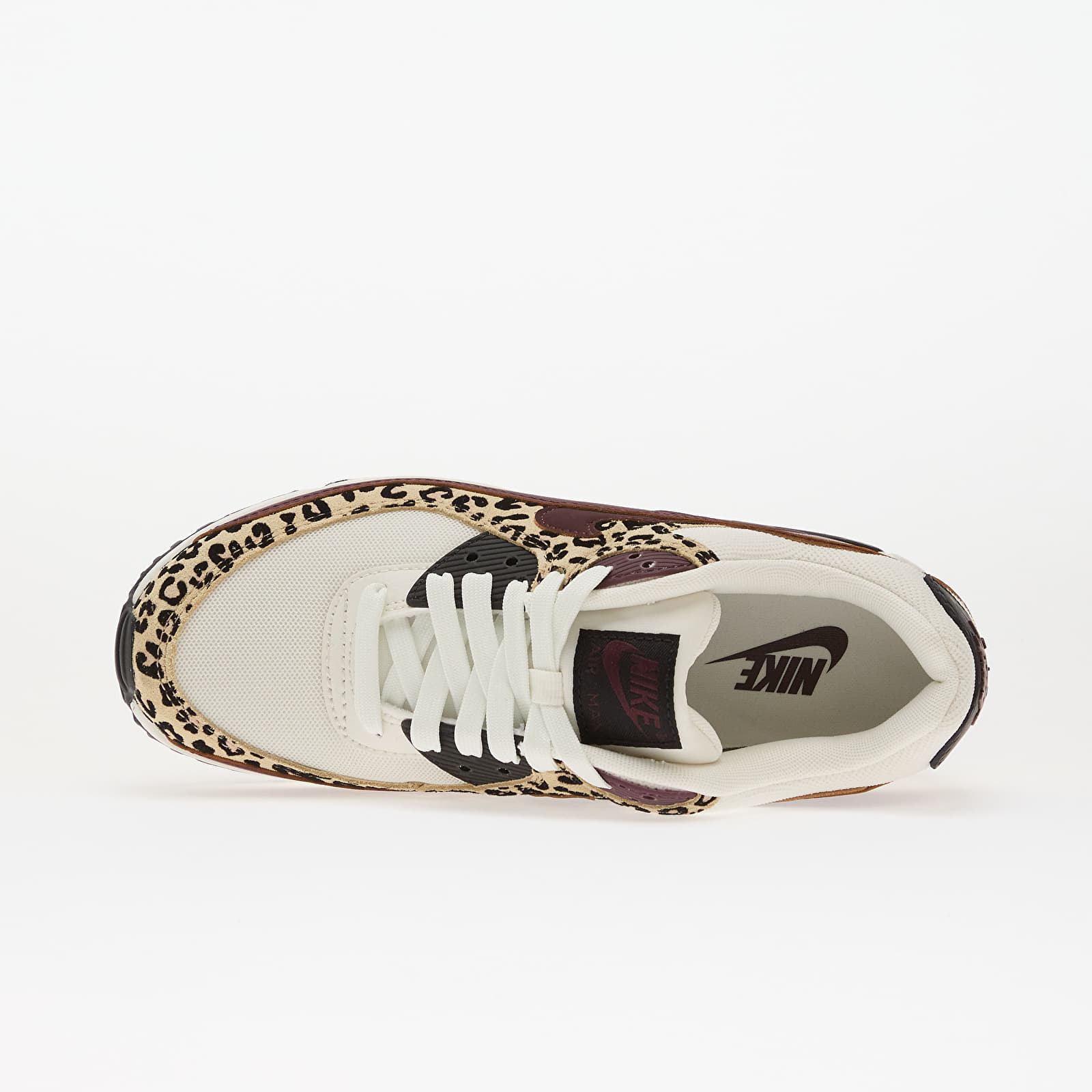 Women's shoes Nike Wmns Air Max 90 Sail/ Burgundy Crush-Black