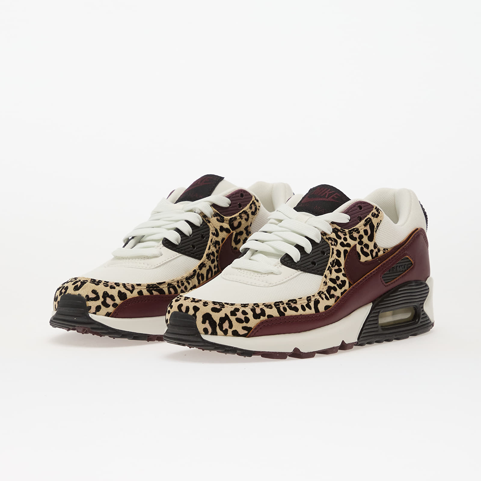 Women's shoes Nike Wmns Air Max 90 Sail/ Burgundy Crush-Black