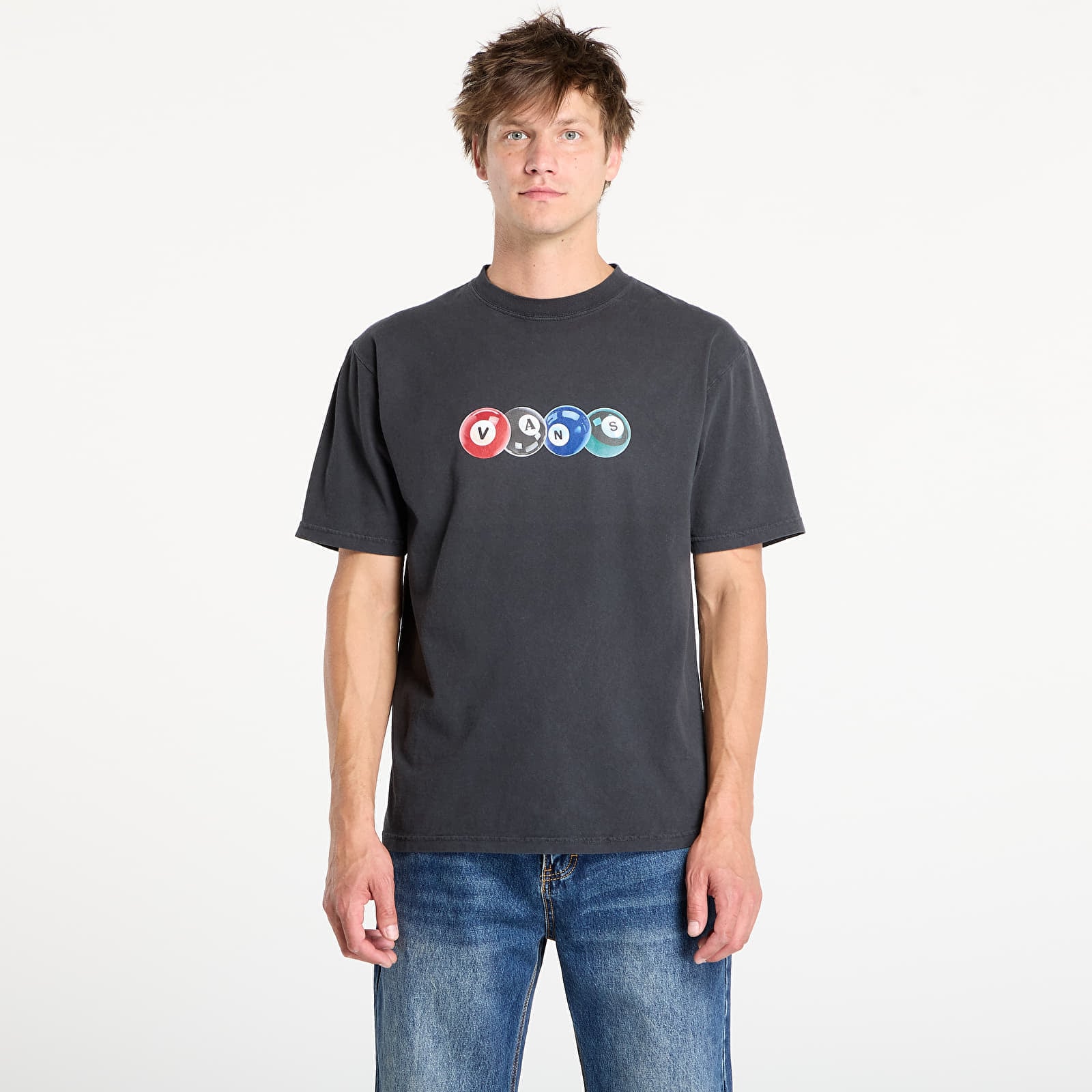Tricou Vans Backspin SS Black M