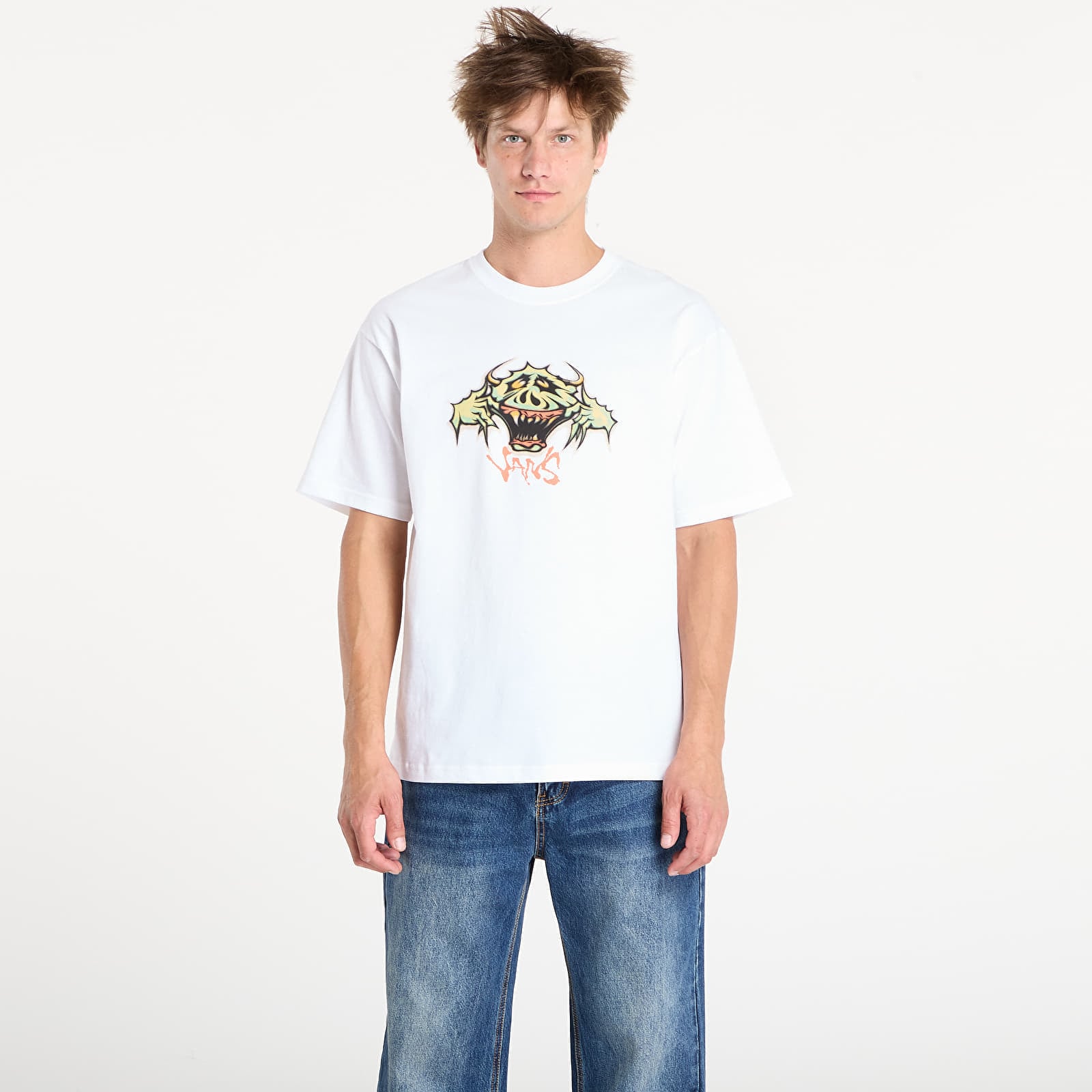 Tricou Vans Goofy Ghoul SS White L