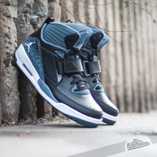 Men s shoes Jordan Flight 97 Black White Blue Graphite Footshop