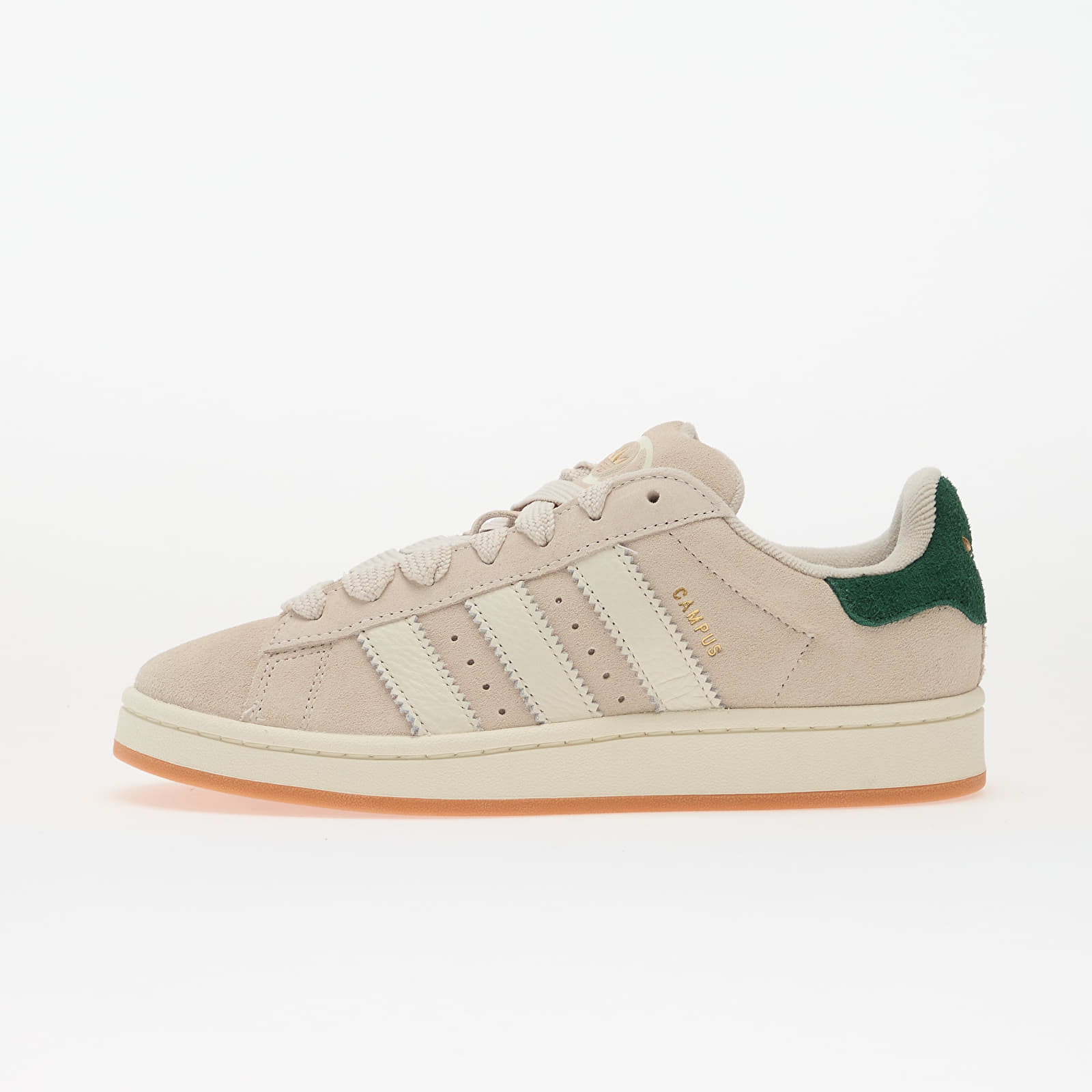 Herren Sneaker und Schuhe adidas Campus 00s Aluminium/ Off White/ Collegiate Green