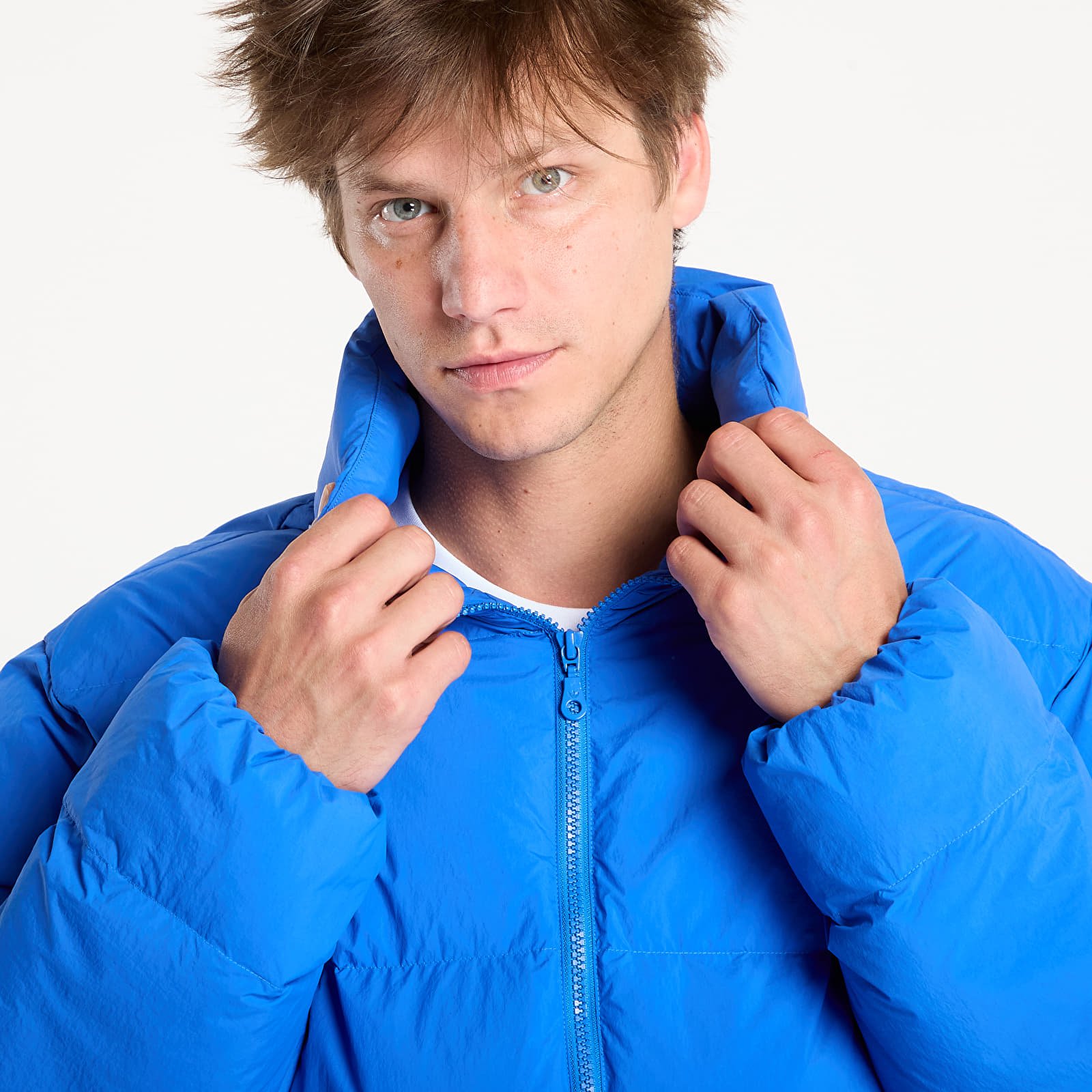 Men's jackets adidas Originals Synthetic Down Puffer Blue