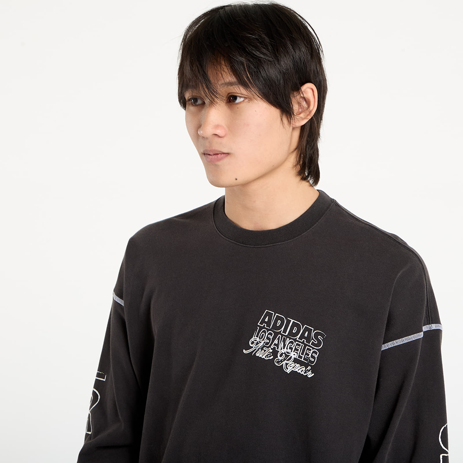 Тениски adidas Wilshire Longsleeve T-Shirt UNISEX Black