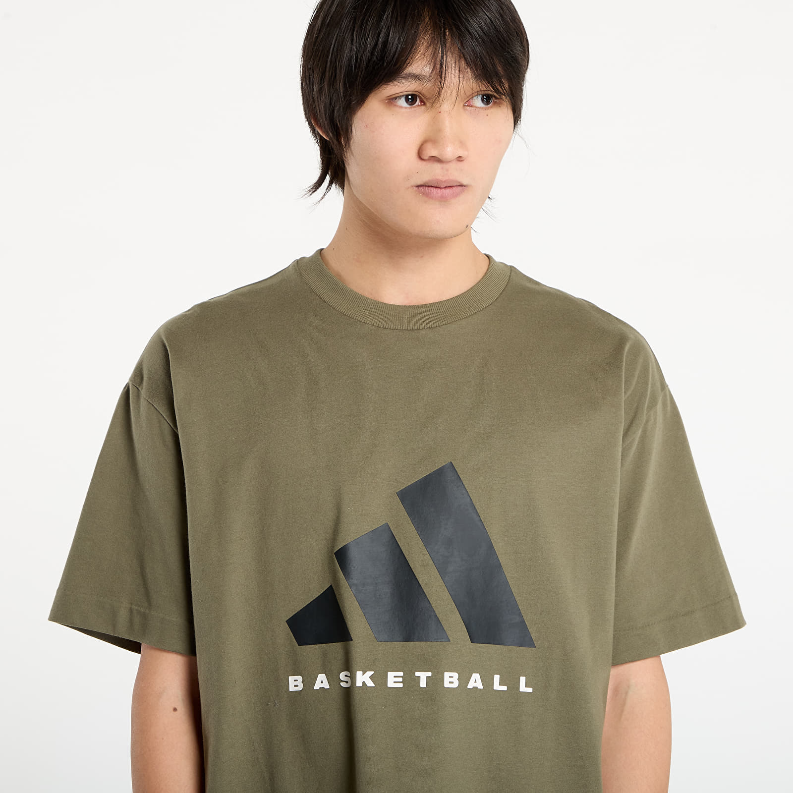 Тениски adidas Basketball T-Shirt UNISEX Olive Strata