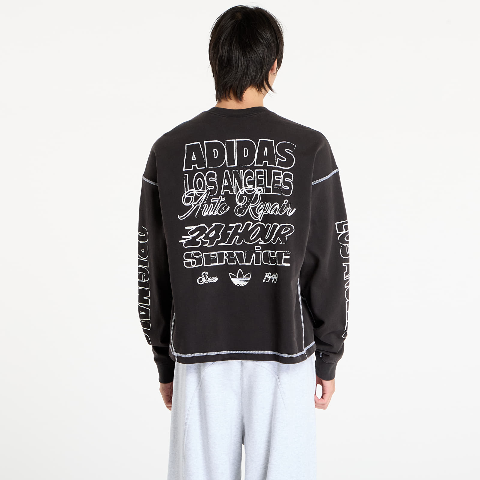 Тениски adidas Wilshire Longsleeve T-Shirt UNISEX Black