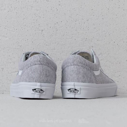 Vans jersey grey true white online