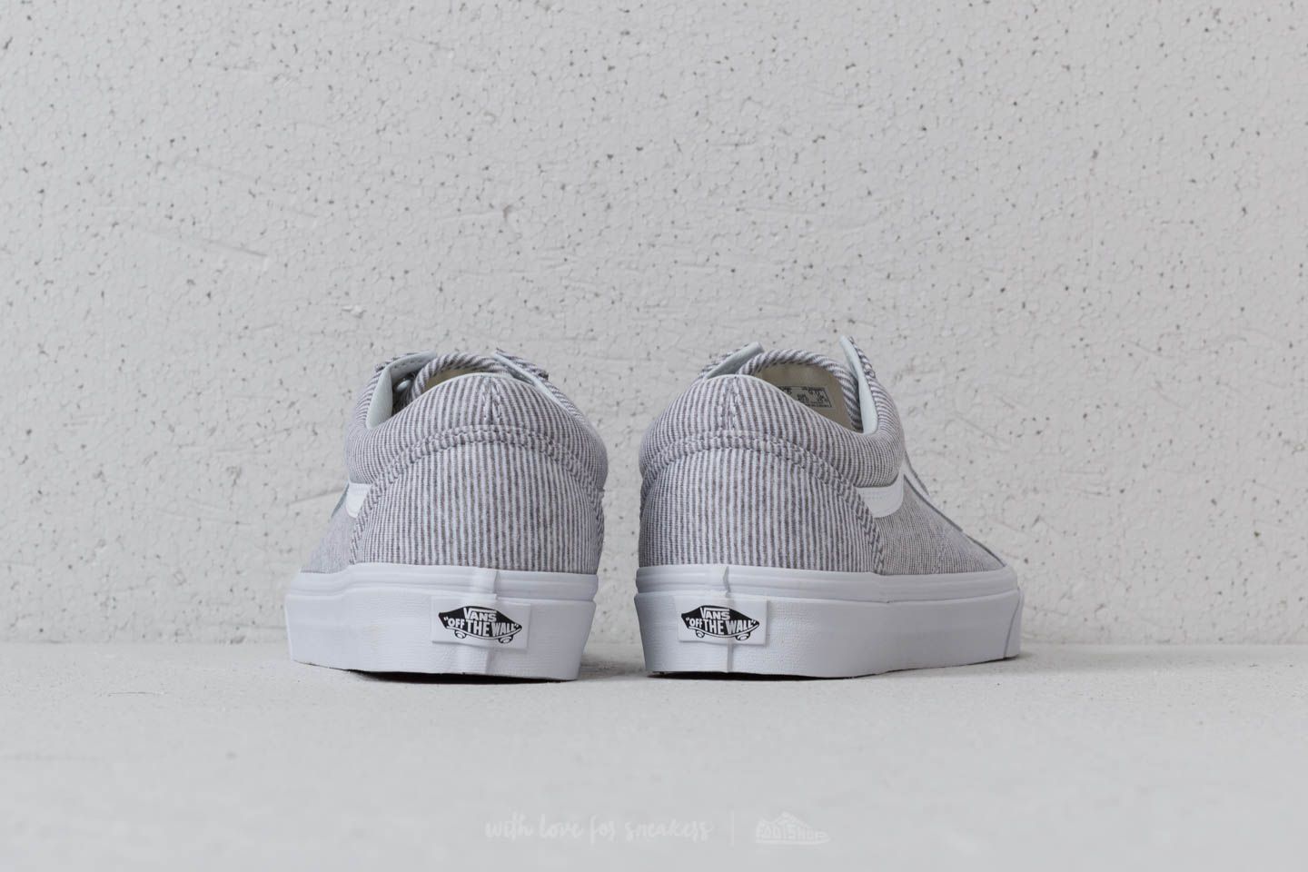 Jersey old skool vans snow white sale