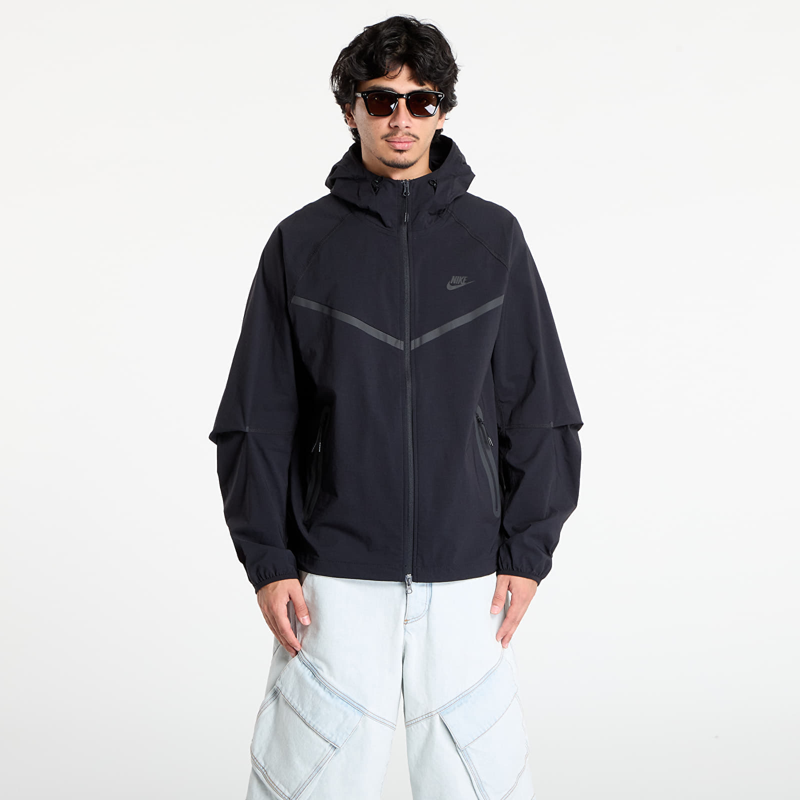 Jachetă Nike Tech Mens Woven Jacket Black/ Black/ Black L