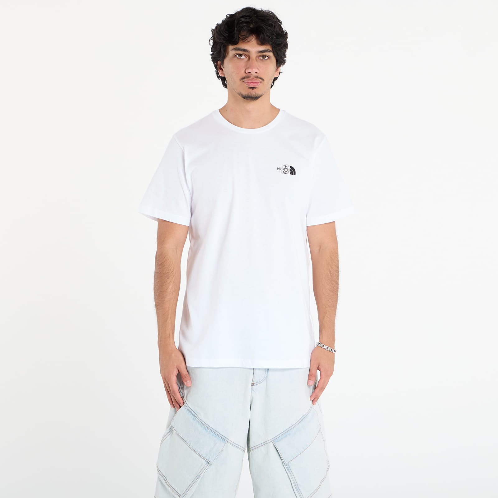 Tricou The North Face M Mountain Sketch Ss Tee TNF White S