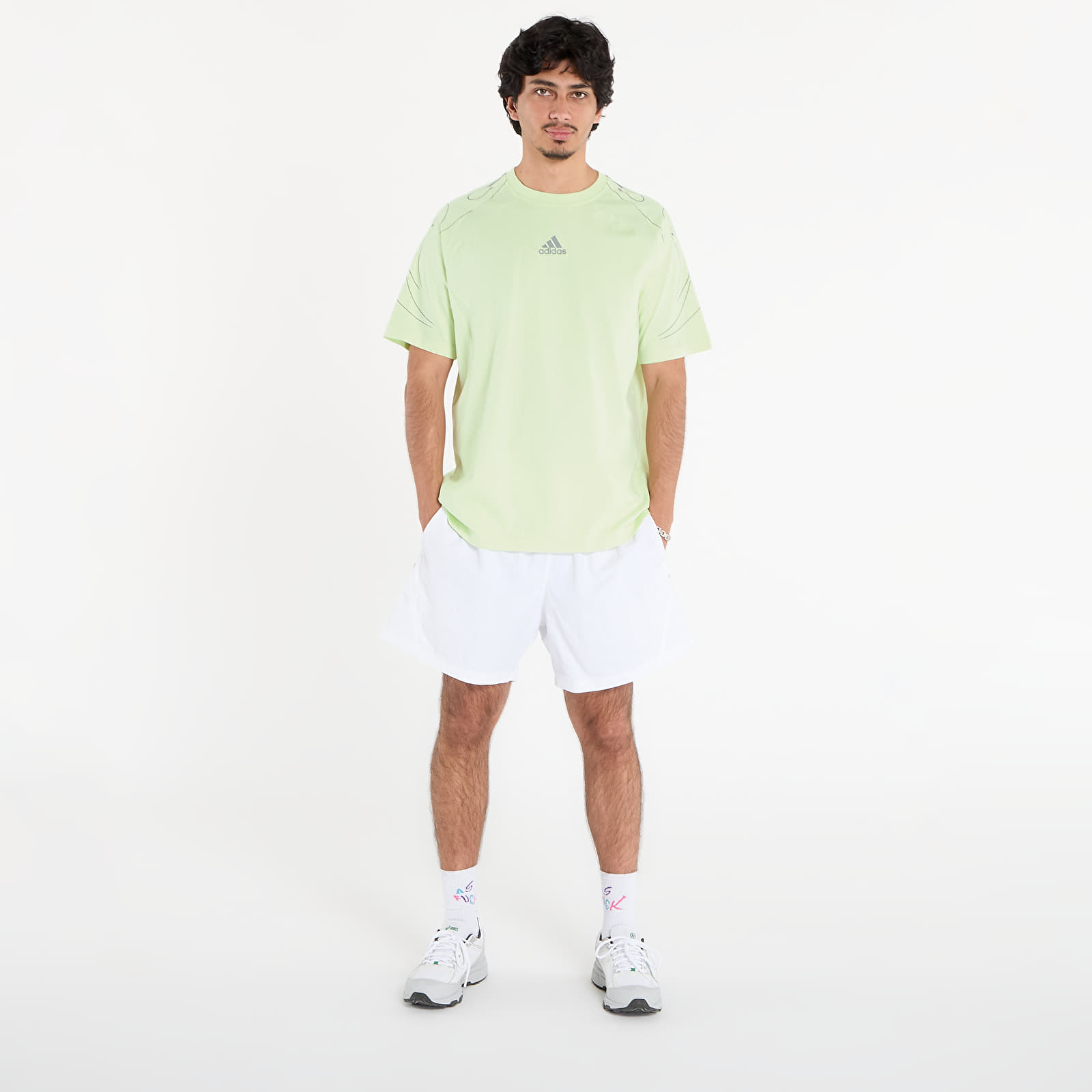 T-shirts adidas Adilenium Season 4 Teamgeist Graphic T-Shirt Almost Lime