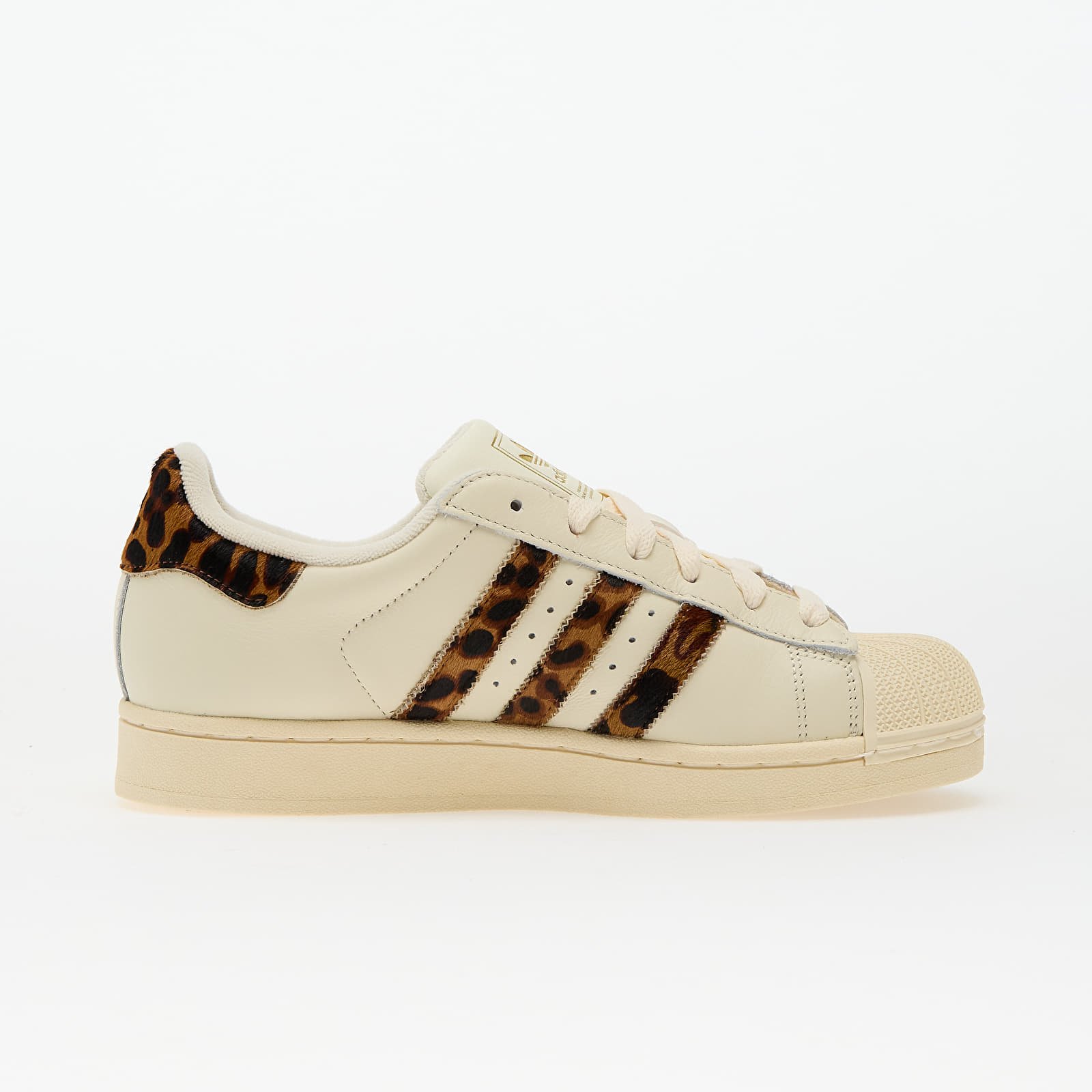 Women's shoes adidas Superstar II W Crew White/ Preloved Brown/ Gold Metallic