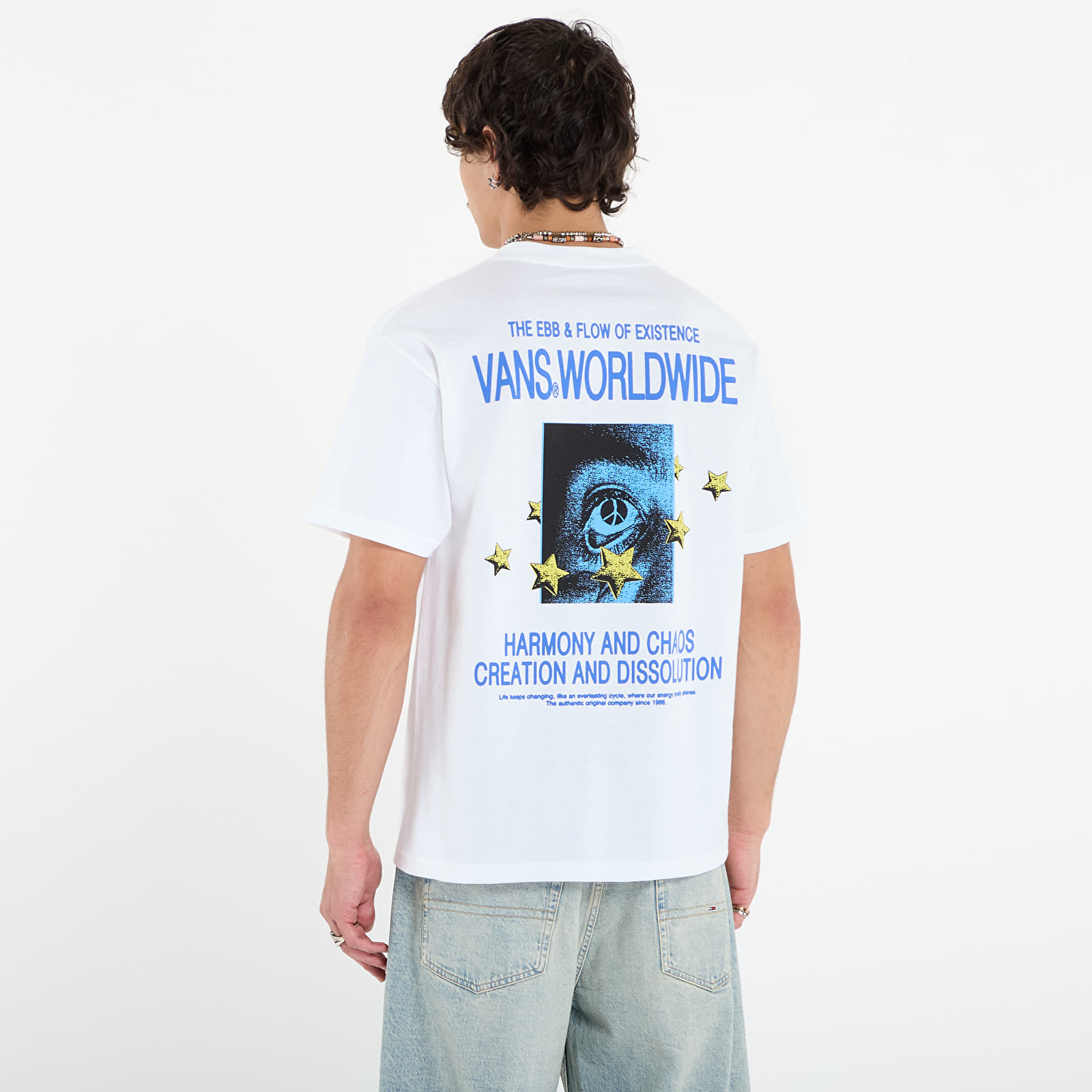 T-shirts Vans Chaos SS Tee White