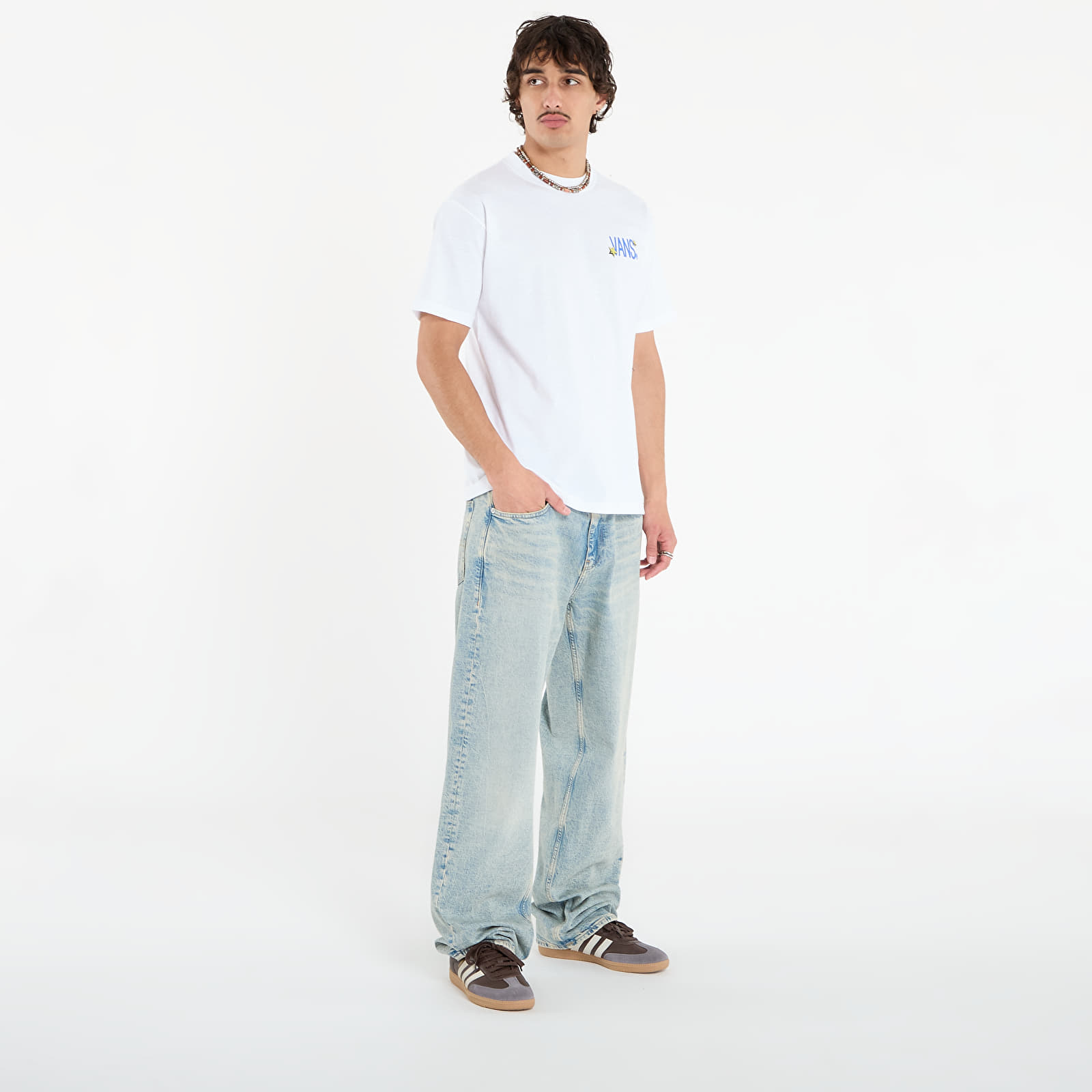 T-shirts Vans Chaos SS Tee White
