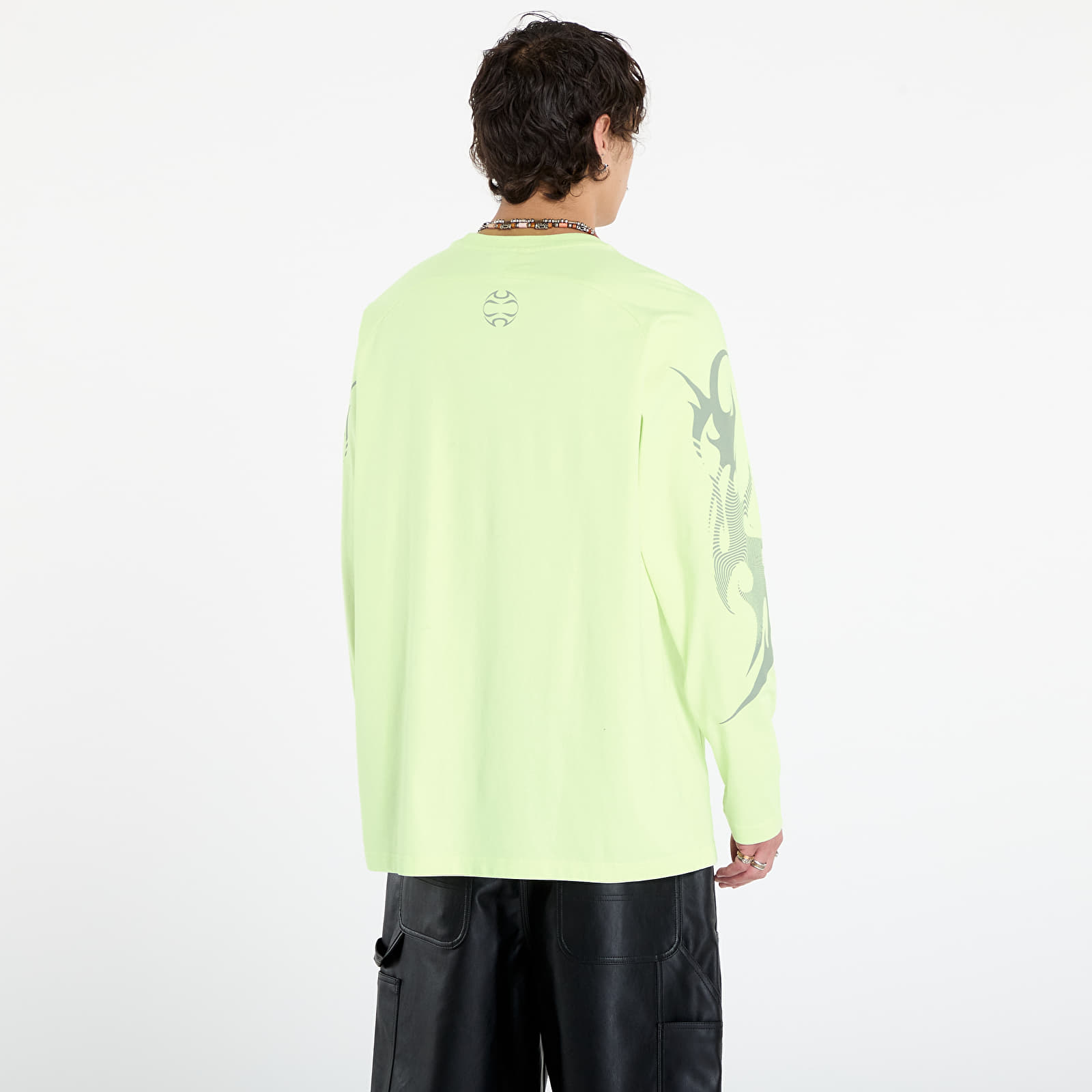 T-Shirts adidas Adilenium Season 4 Teamgeist Graphic Long Sleeve T-Shirt Almost Lime