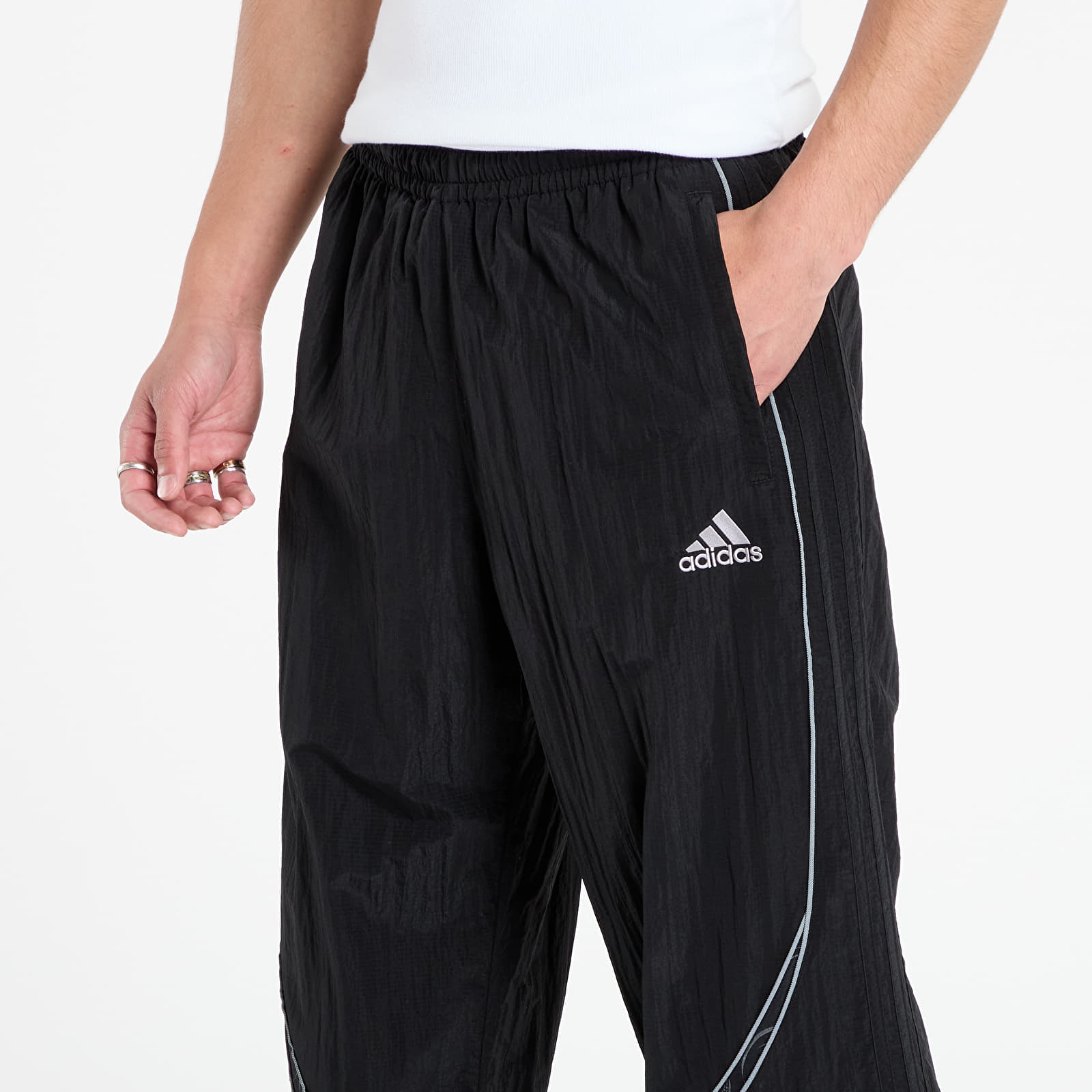 Nadrágok adidas Adilenium Season 4 Teamgeist Track Tracksuit Bottoms Black