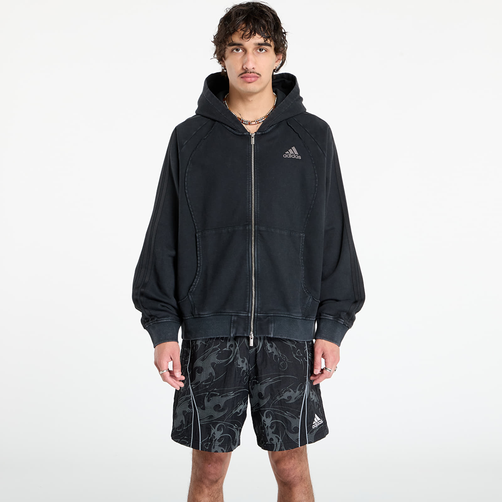 Суичърти adidas Adilenium Season 4 Teamgeist Full-Zip Hoodie Black
