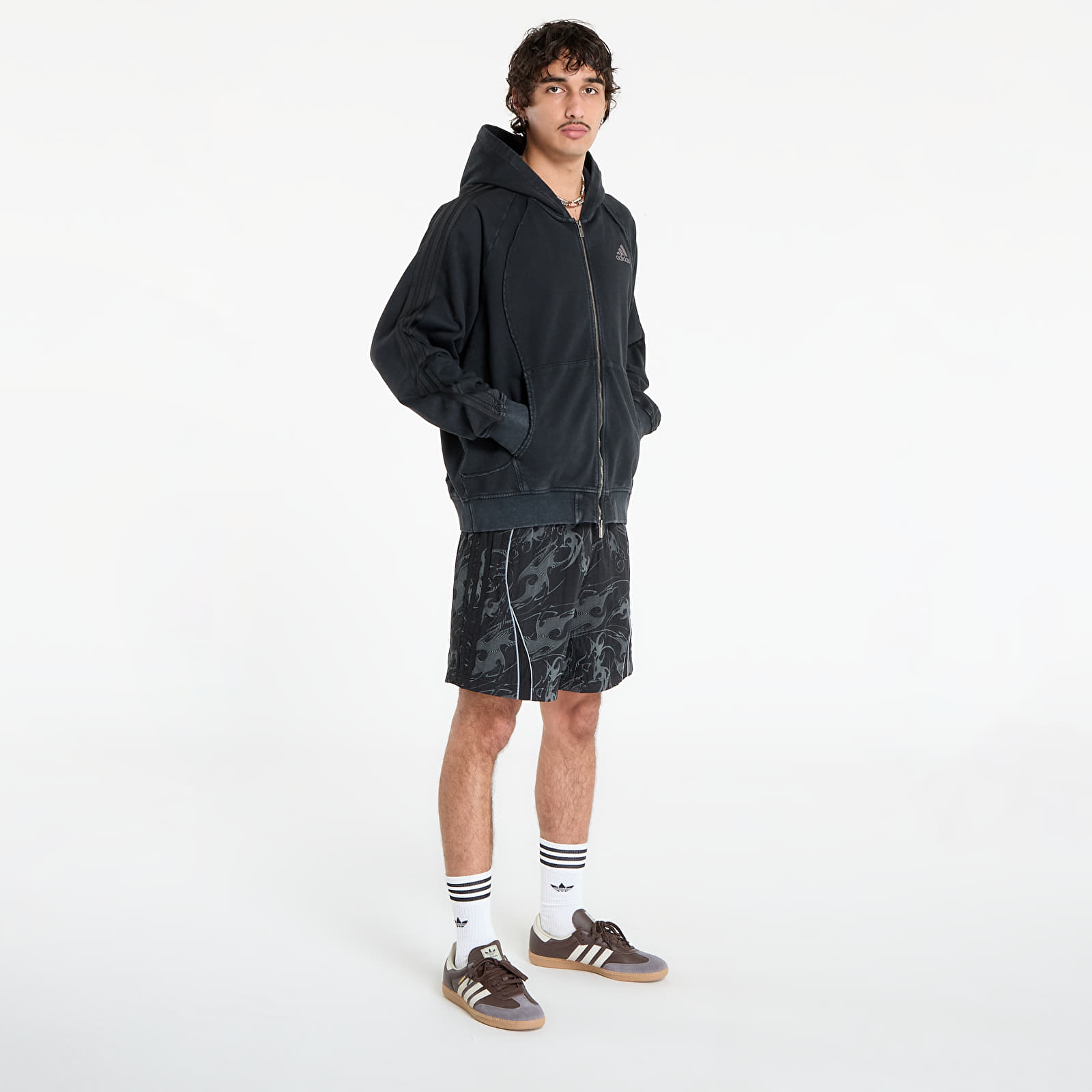 Суичърти adidas Adilenium Season 4 Teamgeist Full-Zip Hoodie Black