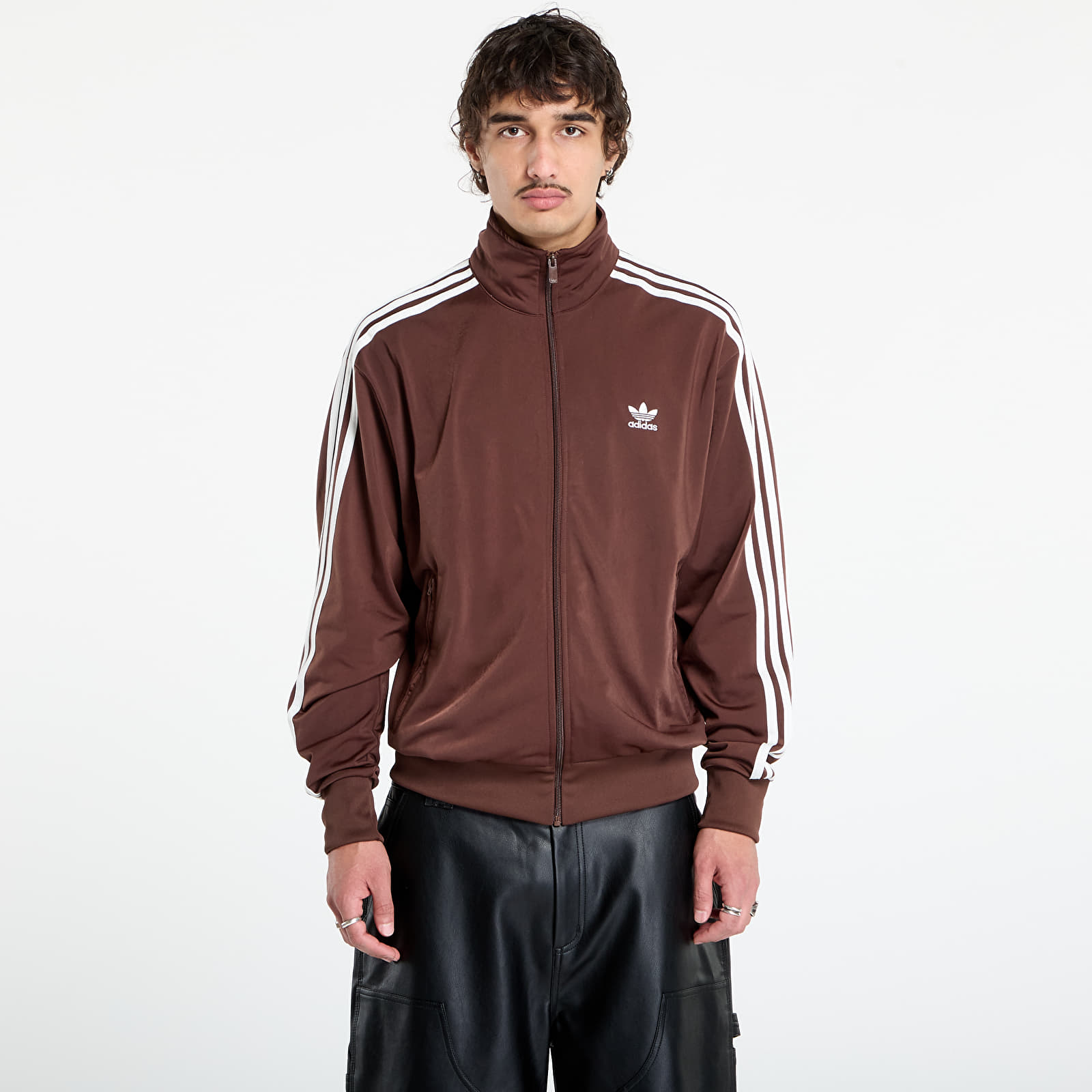 Kapucnis pulóverek és pulcsik adidas Adicolor Classics Firebird Track Top Auburn