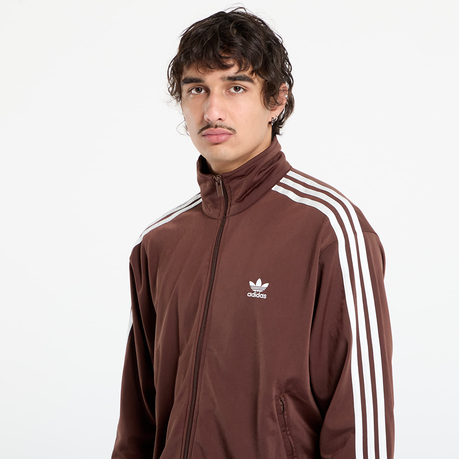 Kapucnis pulóverek és pulcsik adidas Adicolor Classics Firebird Track Top Auburn