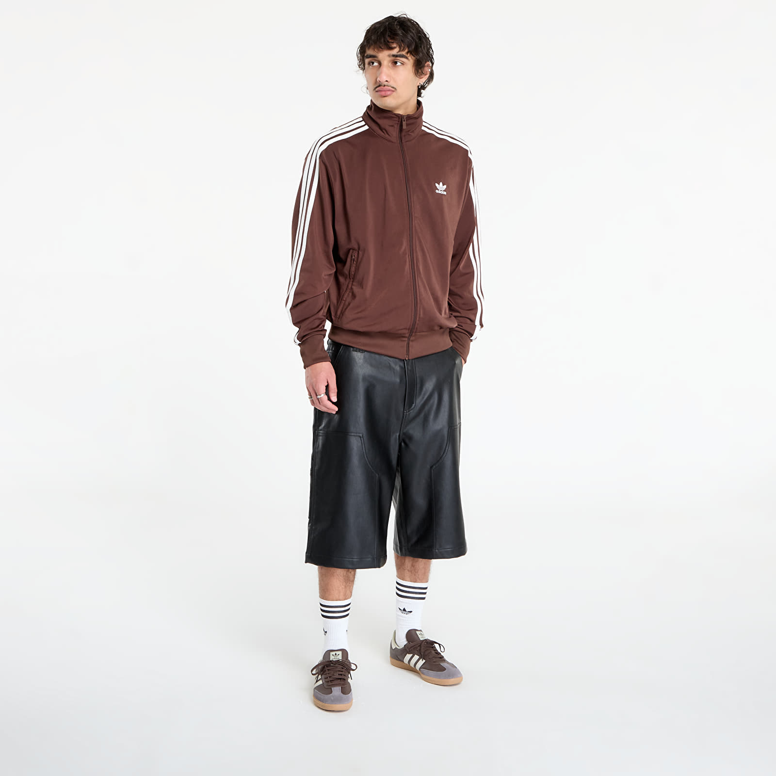 Kapucnis pulóverek és pulcsik adidas Adicolor Classics Firebird Track Top Auburn