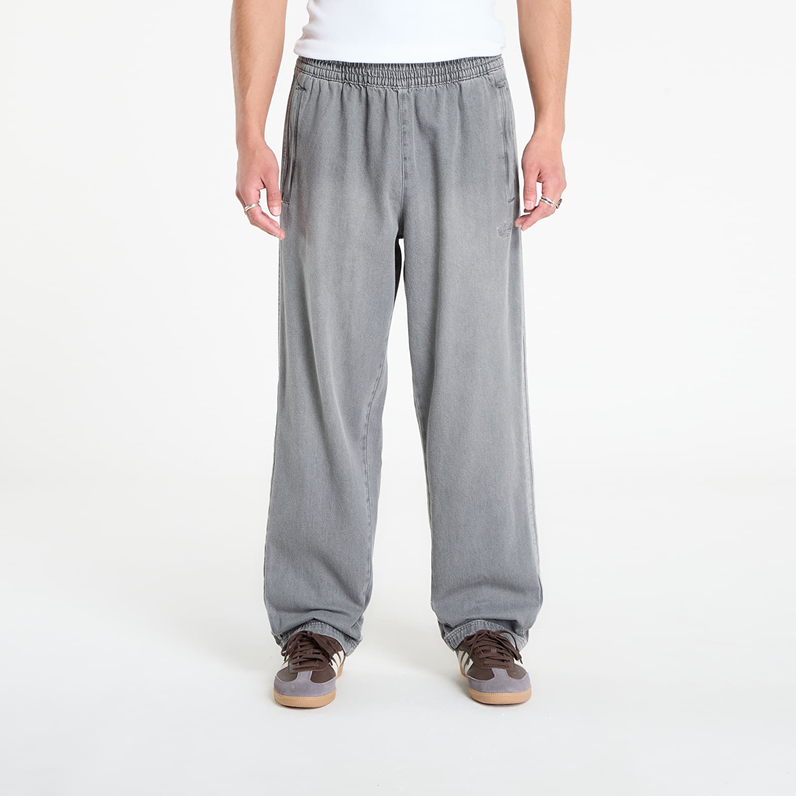 Дънки adidas Denim Trackpant Light Denim