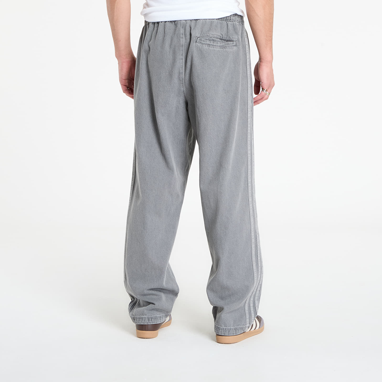 Дънки adidas Denim Trackpant Light Denim