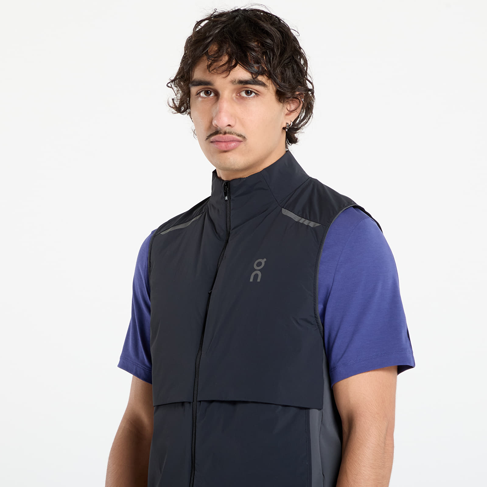 Mellények On Weather Vest Black/ Eclipse