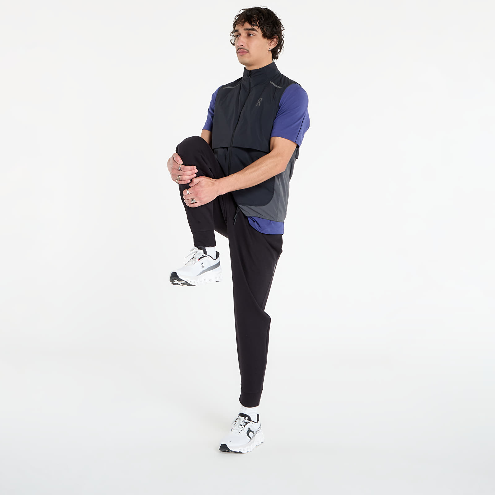 Mellények On Weather Vest Black/ Eclipse
