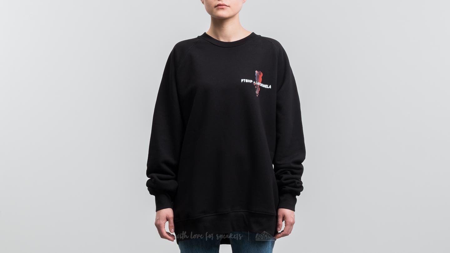 Hoodies and sweatshirts  FTSHP + LAFORMELA "No Season" Crewneck Black