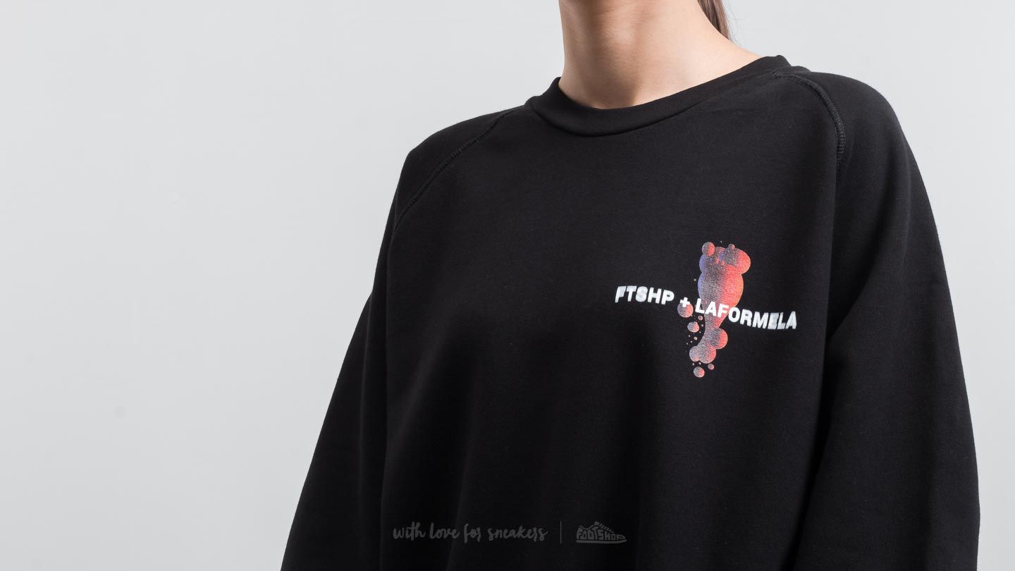 Hoodies and sweatshirts  FTSHP + LAFORMELA "No Season" Crewneck Black