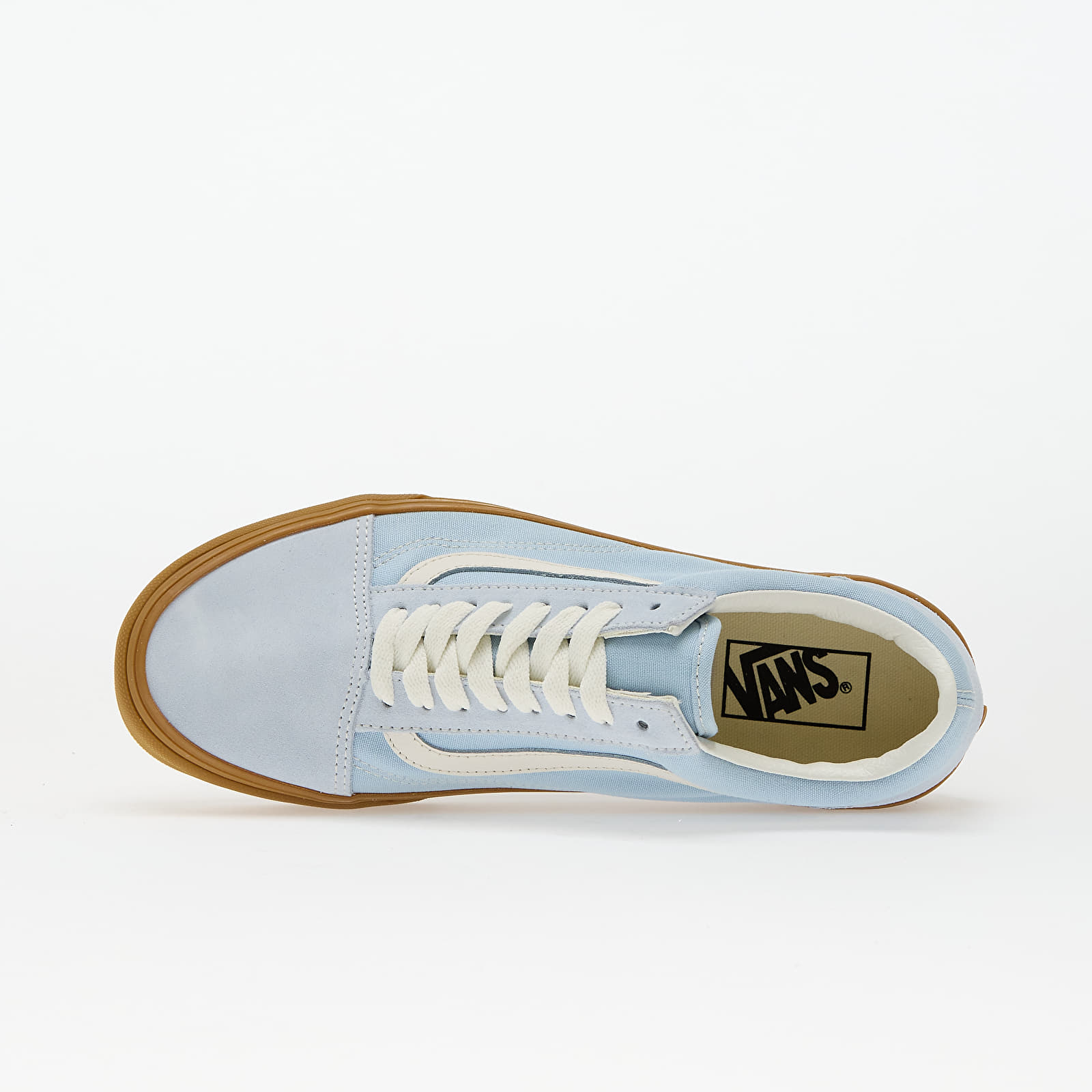 Herren Sneaker und Schuhe Vans Old Skool Light Blue/ Gum