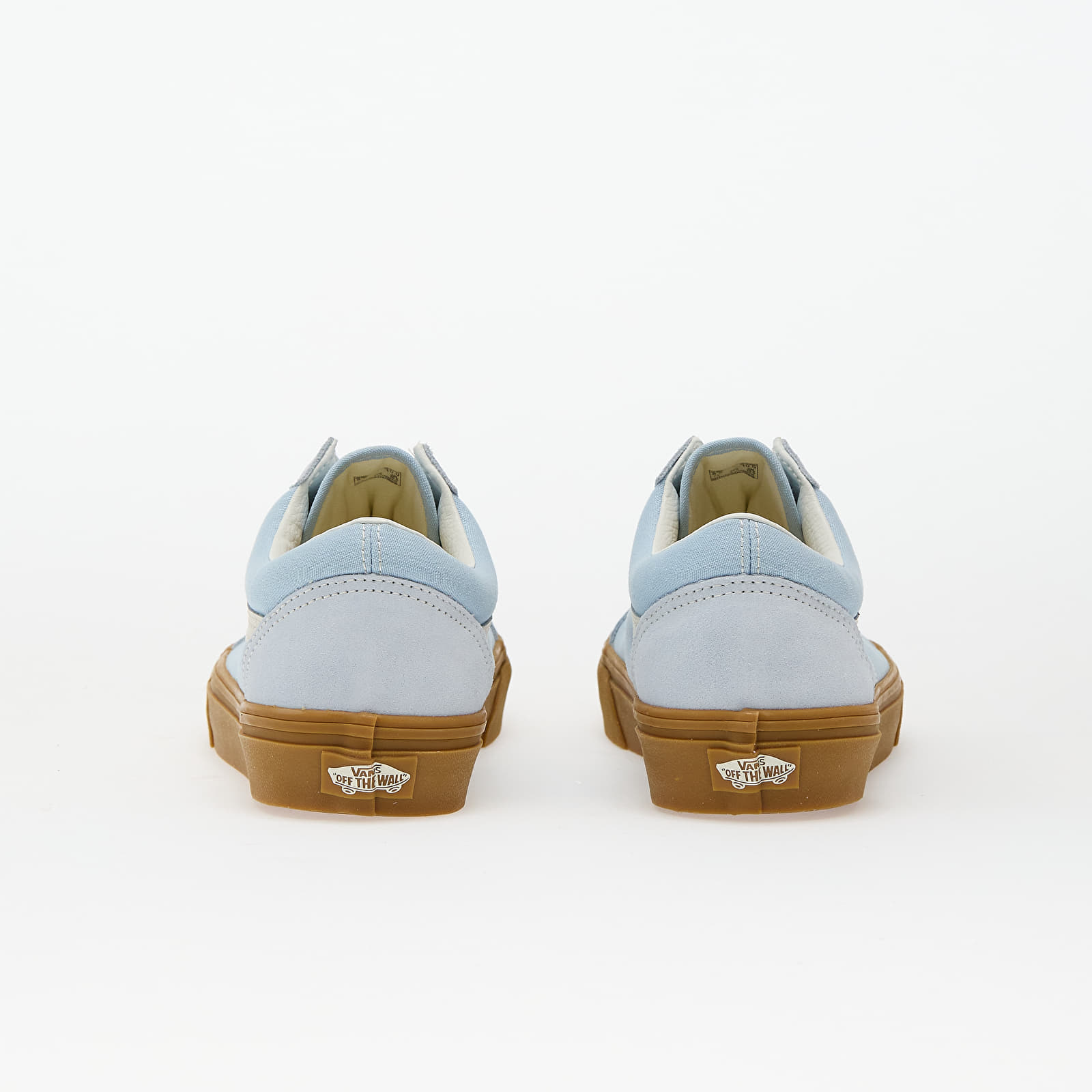 Herren Sneaker und Schuhe Vans Old Skool Light Blue/ Gum