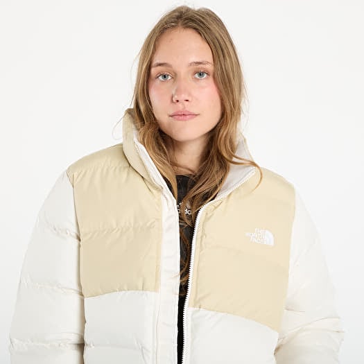 Puffer jackets The North Face W Saikuru Jacket Gravel/ White Dune