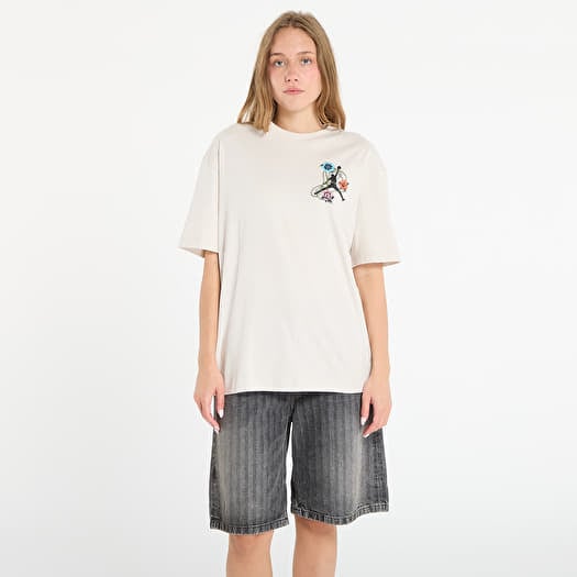 Jordan Flight Women's Oversized Graphic T-Shirt Lt Orewood Brn