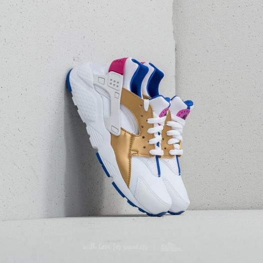 Huaraches blue and gold on sale