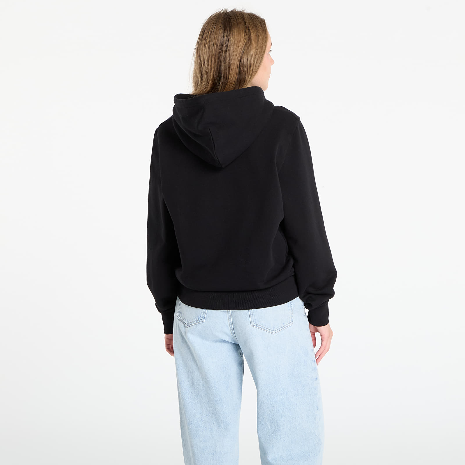 Суичърти Carhartt WIP Hooded Script Embroidery Sweat UNISEX Black/ White